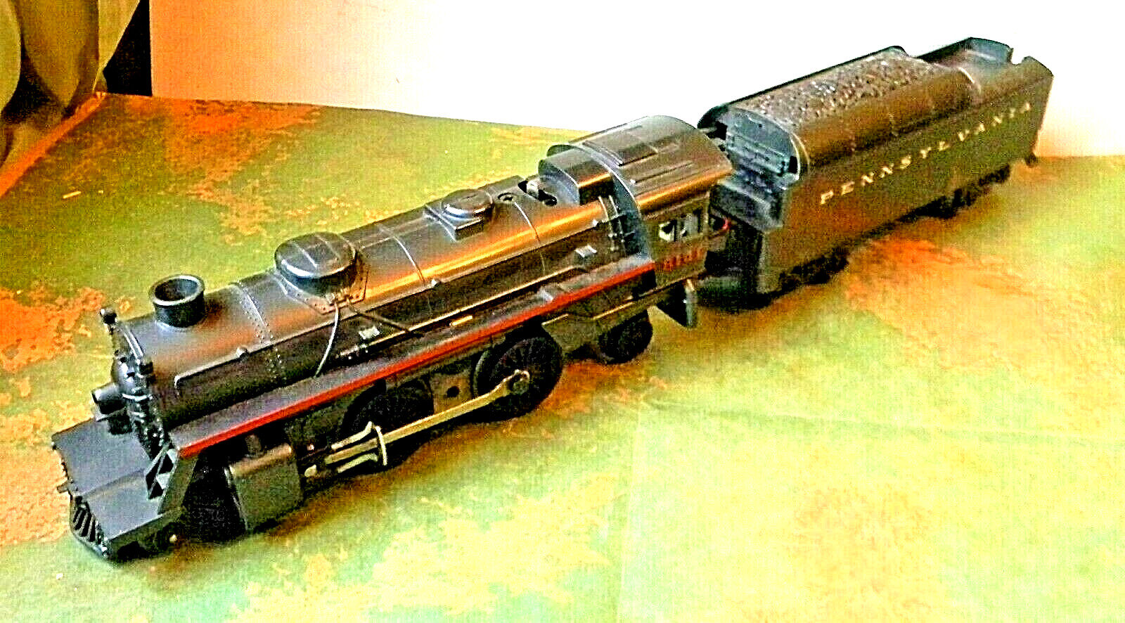 Lionel AC 2-4-2 Locomotive ~ PENNSYLVANIA ~ Light, Sound & Smoke Rd# 8141 – O
