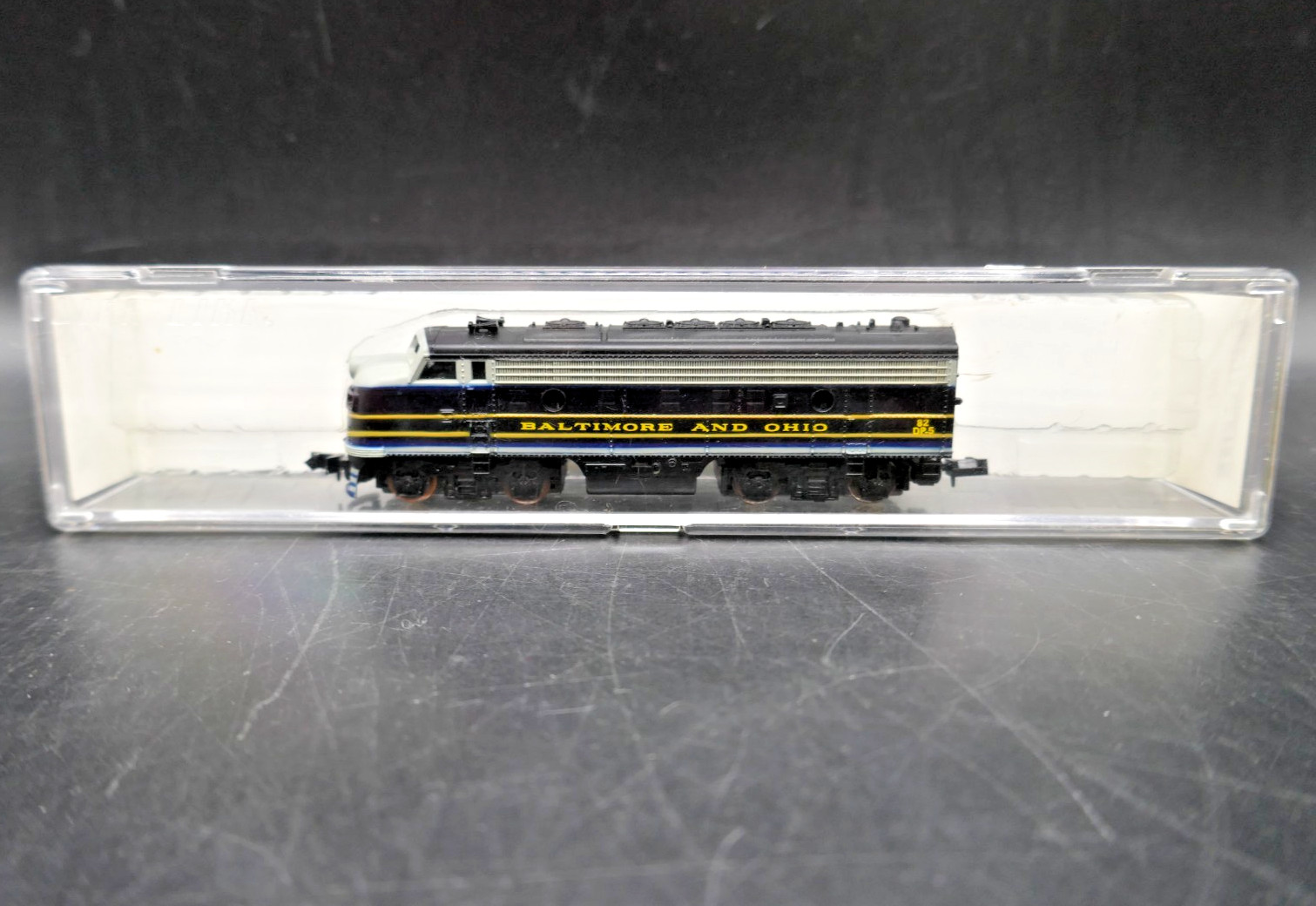 N Life-Like F7 Diesel Locomotive Engine Baltimore & Ohio 7750 – Tested & Working