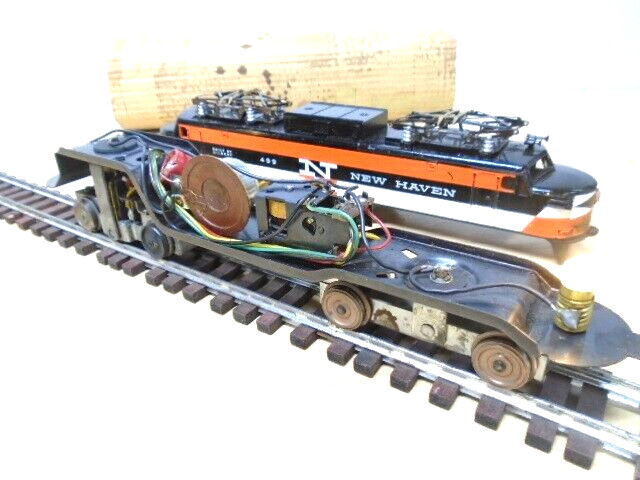 CLEAN 50s American Flyer S GA 499 GE ELECTRIC LOCO 2-Pantos Runs/Lights