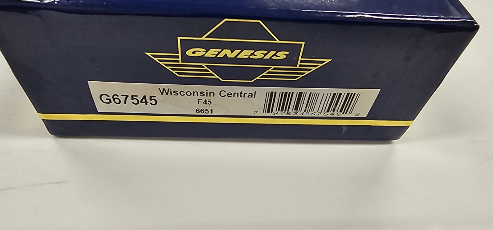 Athearn Genesis G67545 HO Scale F45 DCC Ready Wisconsin Central (WC) 6651