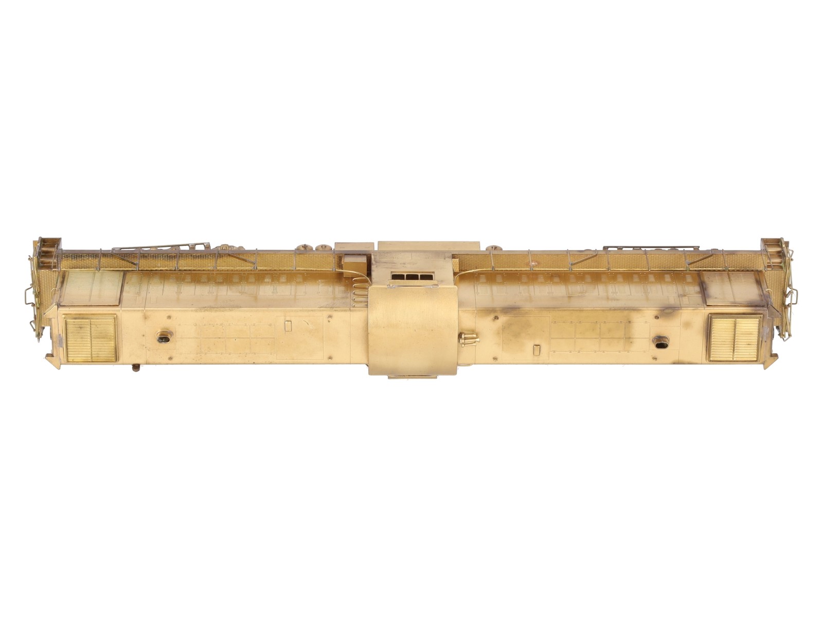 Custom NJ Brass HO Brass Pennsylvania Diesel Electric Transfer Unit – unpainted