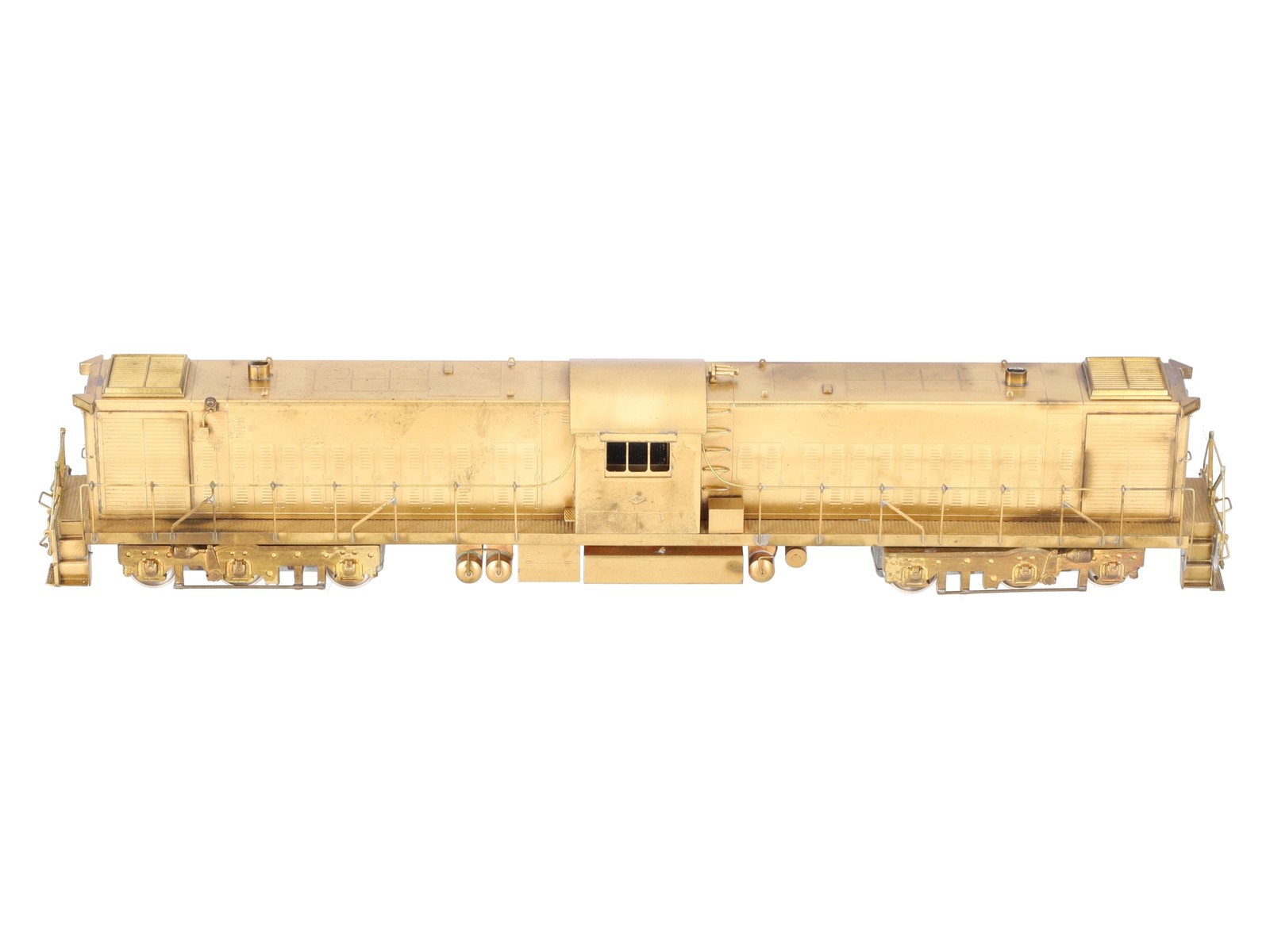 Custom NJ Brass HO Brass Pennsylvania Diesel Electric Transfer Unit – unpainted