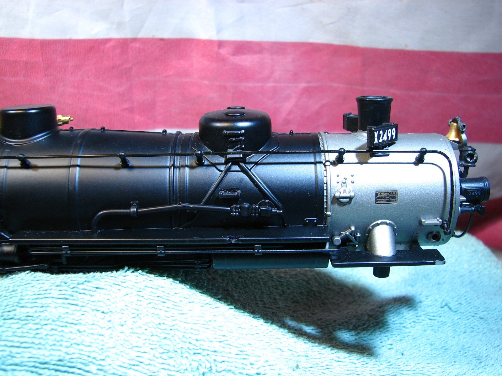 K-Line K3690-2499 2-8-2 Mikado # 2499 Steam Locomotive Engine Boiler Shell Parts