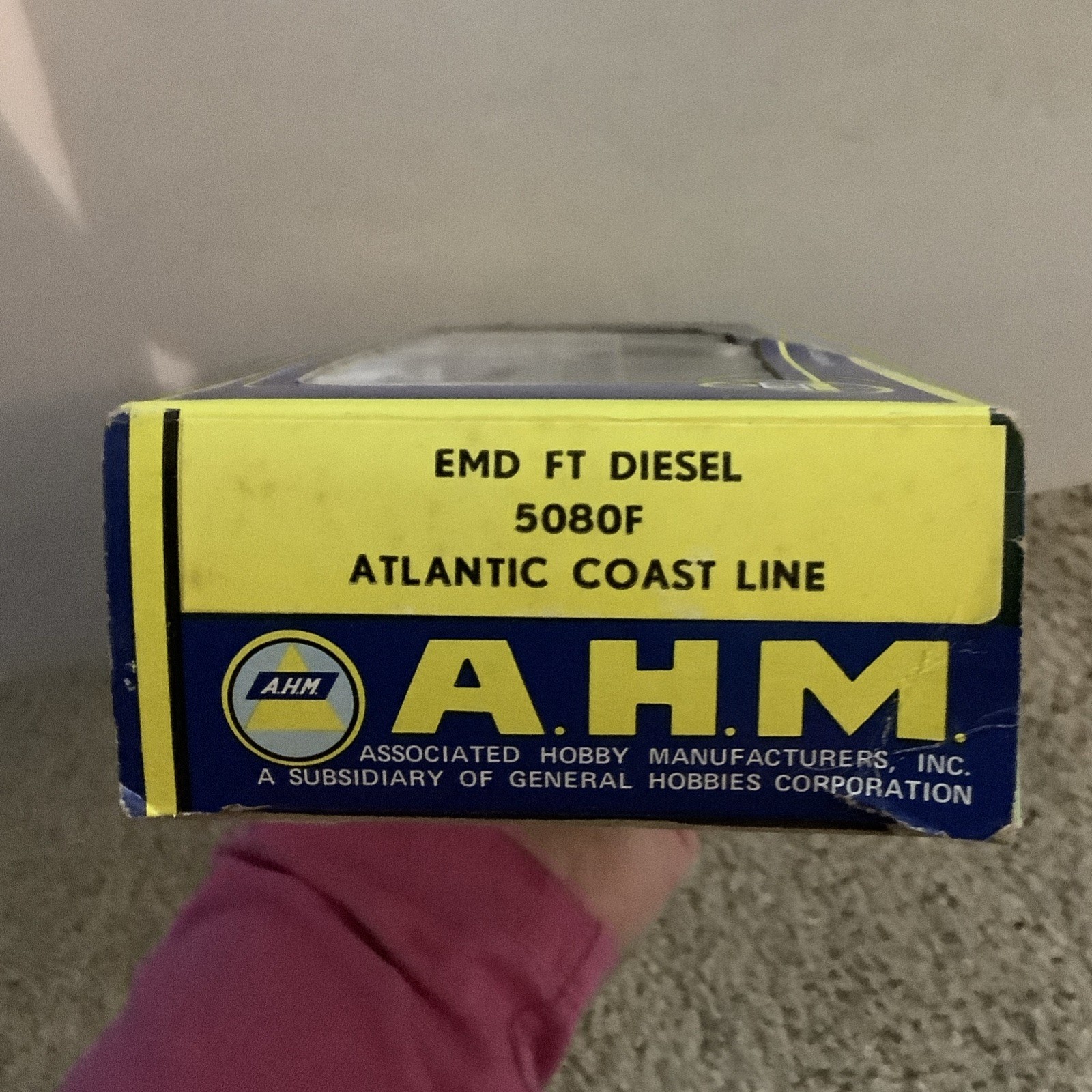 HO EMD FT Diesel 5080 F Atlantic Coast Lines A H M Original Box and papers