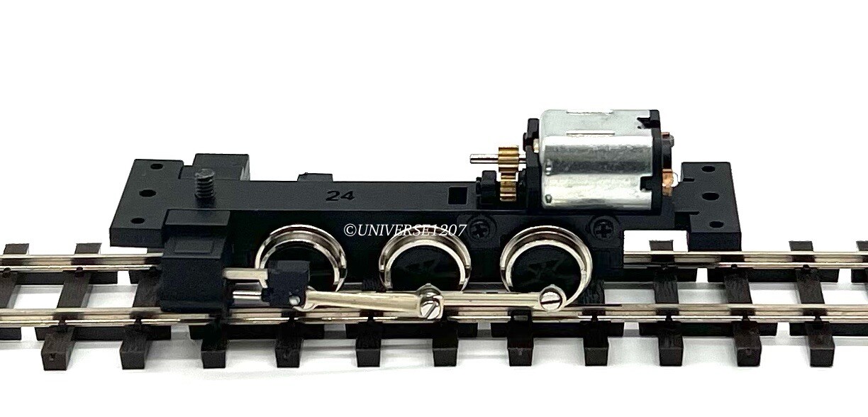 N/HOn30/HOe/009 0-6-0 Steam Locomotive Power Drive Chassis 24mm/8mm H0e Engine