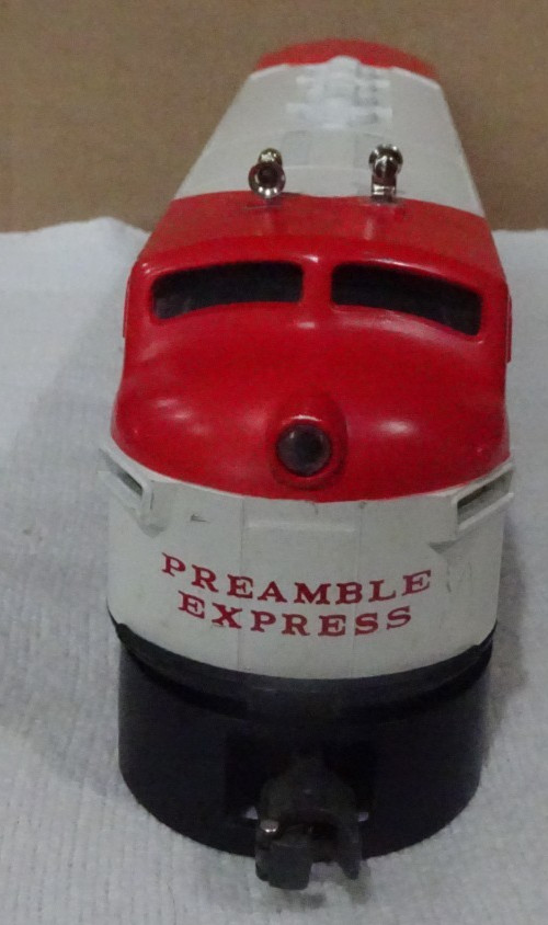 LIONEL TRAINS #8568 PREAMBLE EXPRESS DIESEL