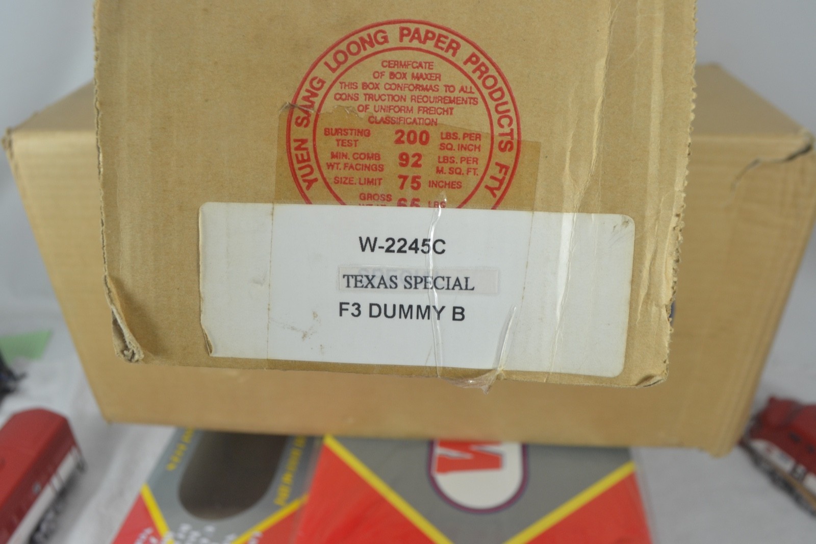 WILLIAMS O GAUGE 2245 TEXAS SPECIAL F-3 DIESEL A-B-A LN-BOXED, LIONEL REMAKE