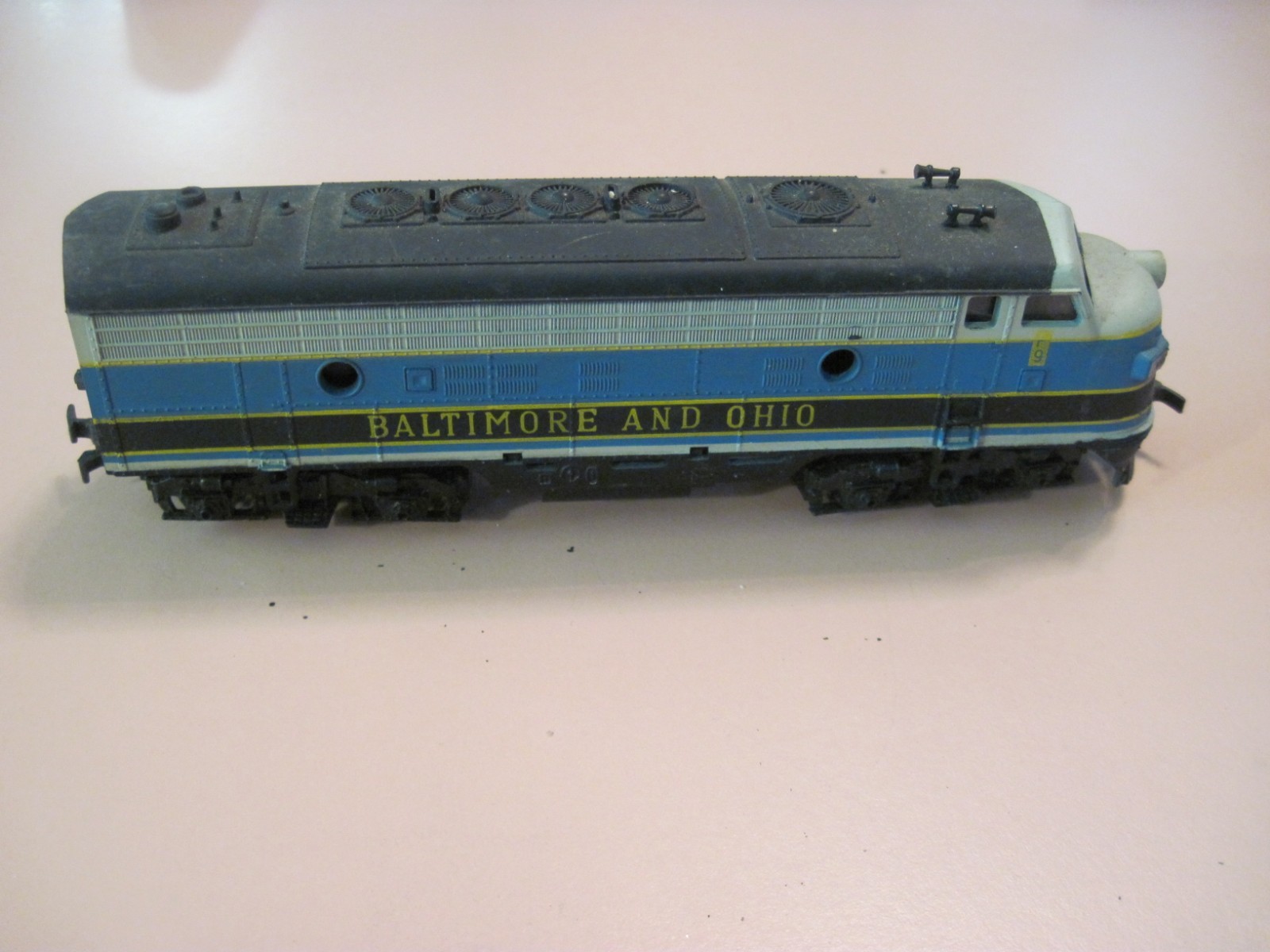 Life Like HO Scale Baltimore & Ohio EMD F7A Diesel Locomotive. Tested