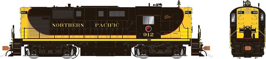 HO RS-11 (DC/DCC/Sound): Northern Pacific – Delivery: #915
