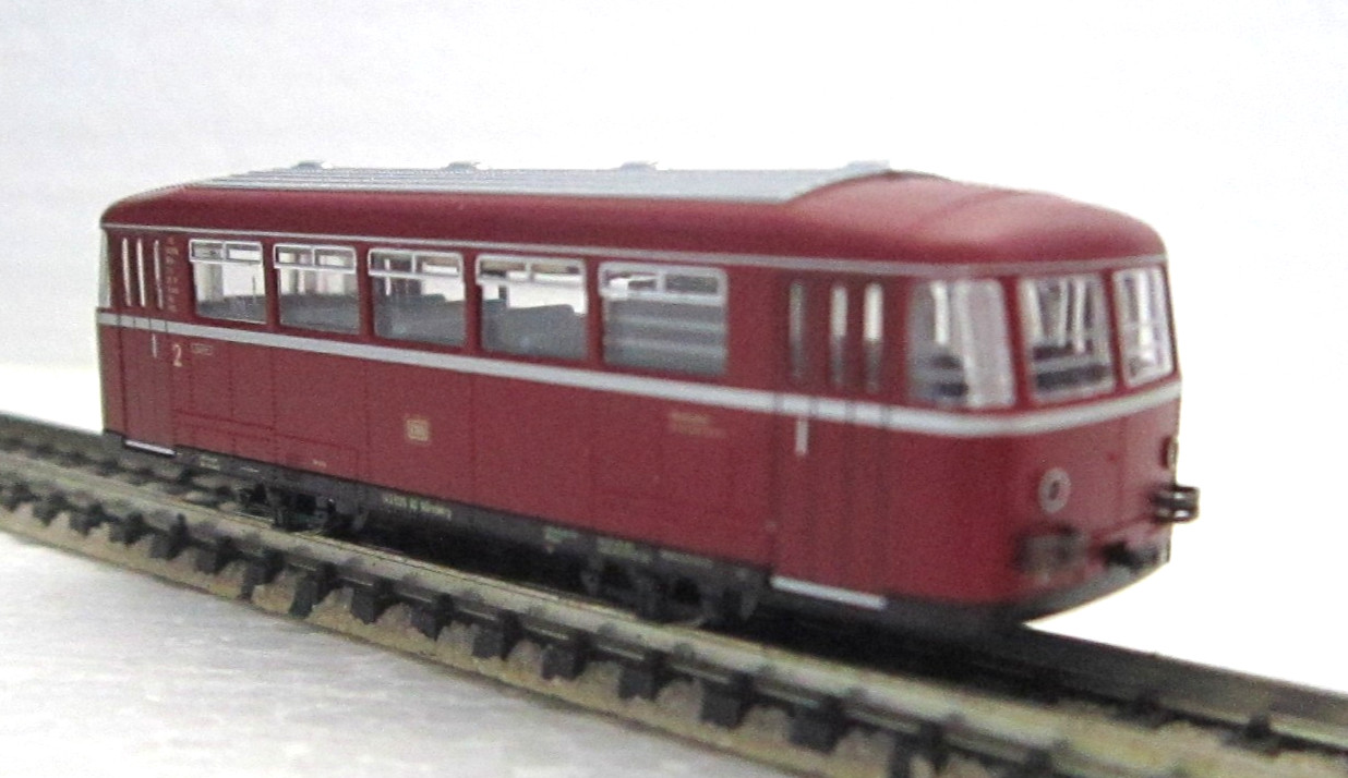 FLEISCHMANN 7400 7401K N DB VT95 DIESEL RAIL BUS & PASSENGER CAR SET OVP TESTED