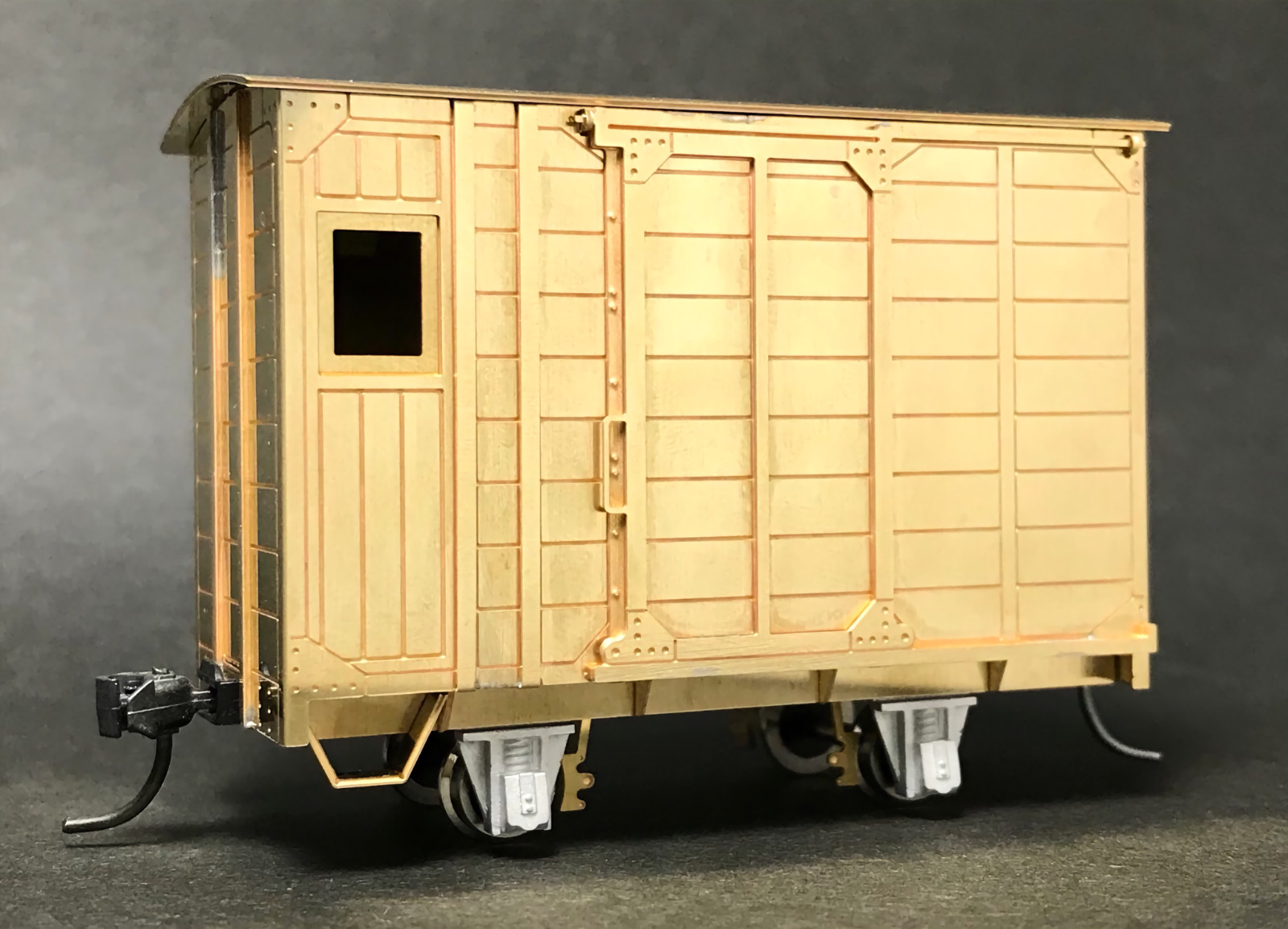 On30/Oe Aru Narrow Gauge Freight Train 3-Kit Set 0e Industrial Locomotive Wagon