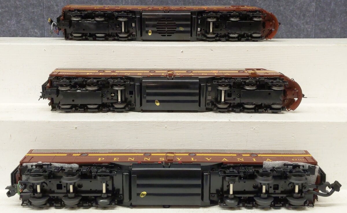 MTH 20-2894-1 O PRR E-8 ABA Diesel Engine Set w/PS 2.0 & DCC #5809A/5711A/5711B