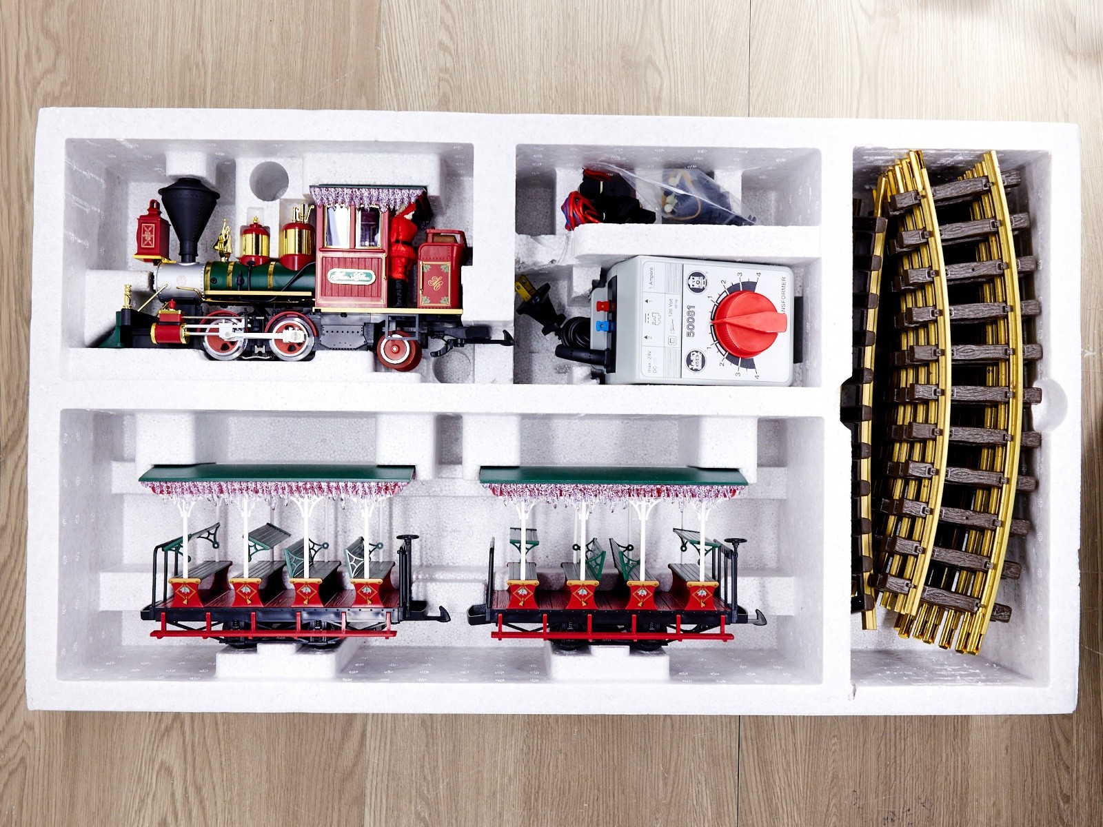LGB 72560 Lehmann Gross Bahn Weihnachtszug Christmas Train Set OPEN BOX COMPLETE