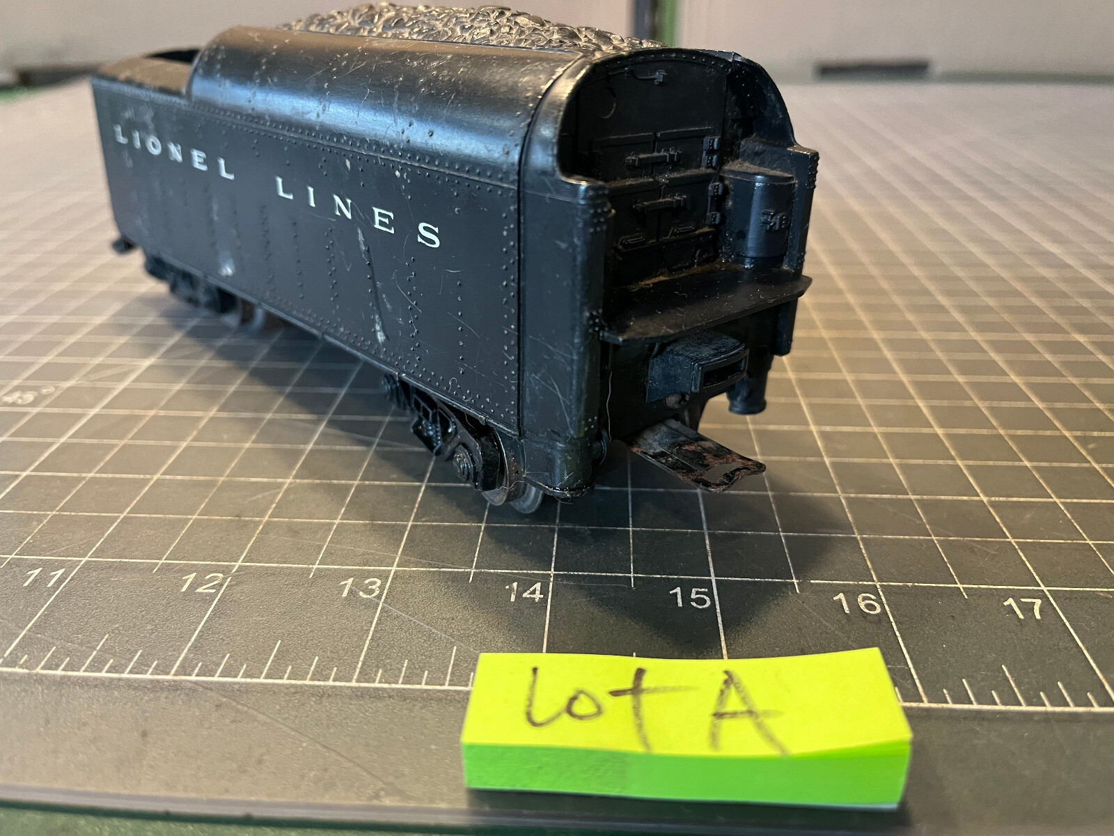 Lionel Lines Train O O27 Coal Tender 7.5″ w/Drawbar 8 Wheel – 1130-27 LOT A