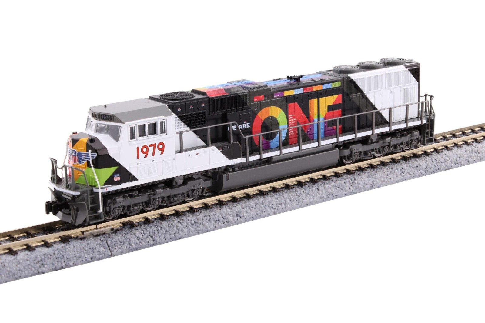 N KATO 176-1979 SD70M Union Pacific “We Are One” Rd# 1979 DCC Ready