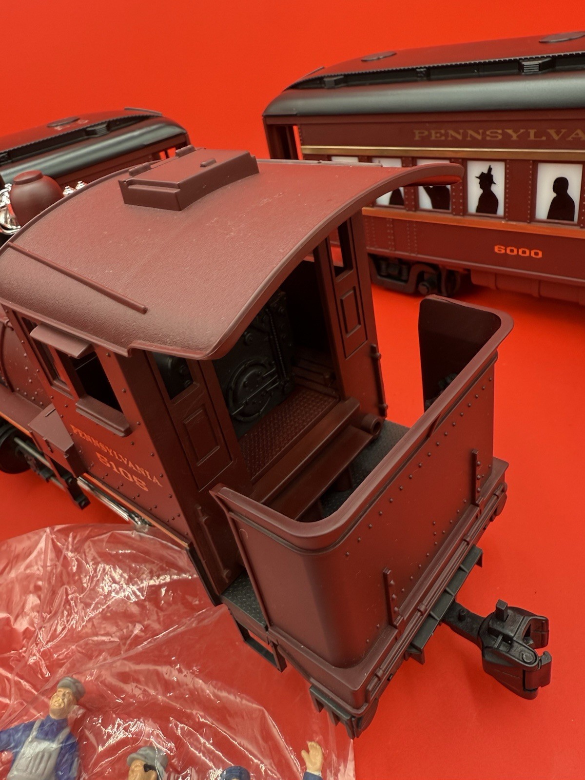 Lionel Large Scale Pennsylvania 5105 Loco 6000 6001 Cars & Track