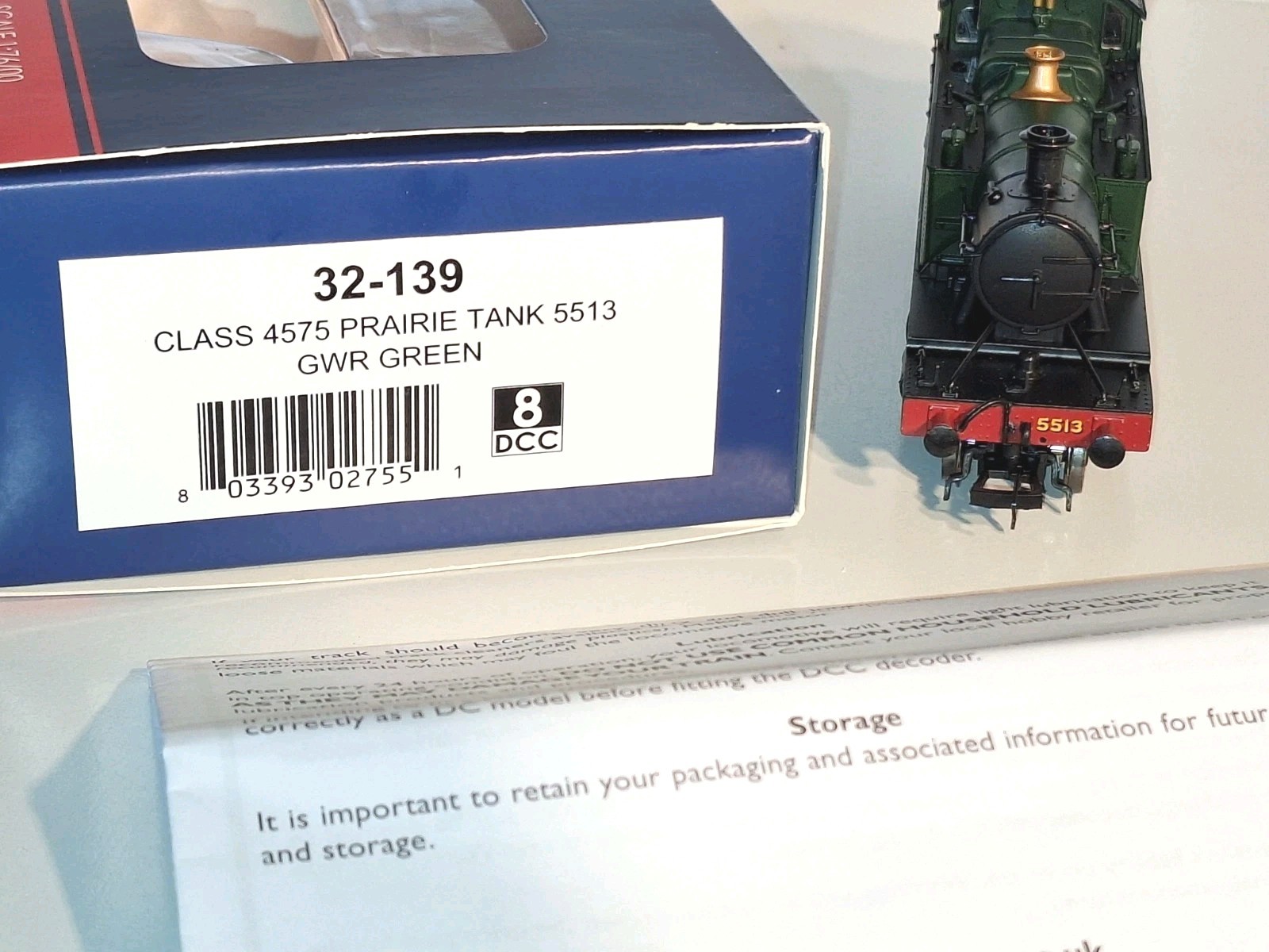 Bachmann 32139 BR DCC ready. New Old Stock. Mint Cond. 2 Rail DC Boxed. OO Scale