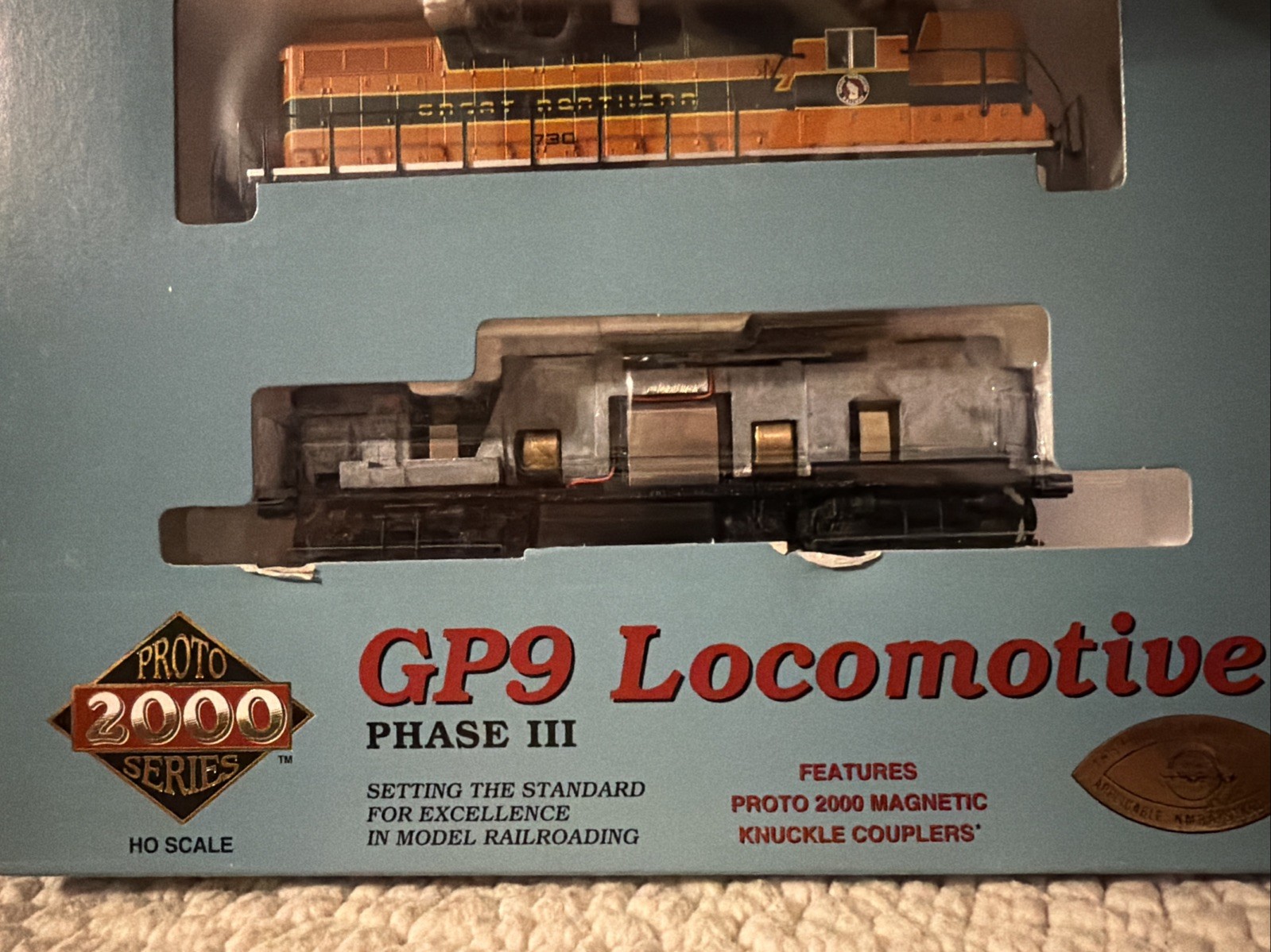 Proto 2000 Series GP7 Locomotive HO #21636 Phase III #730 Dynamic Brakes