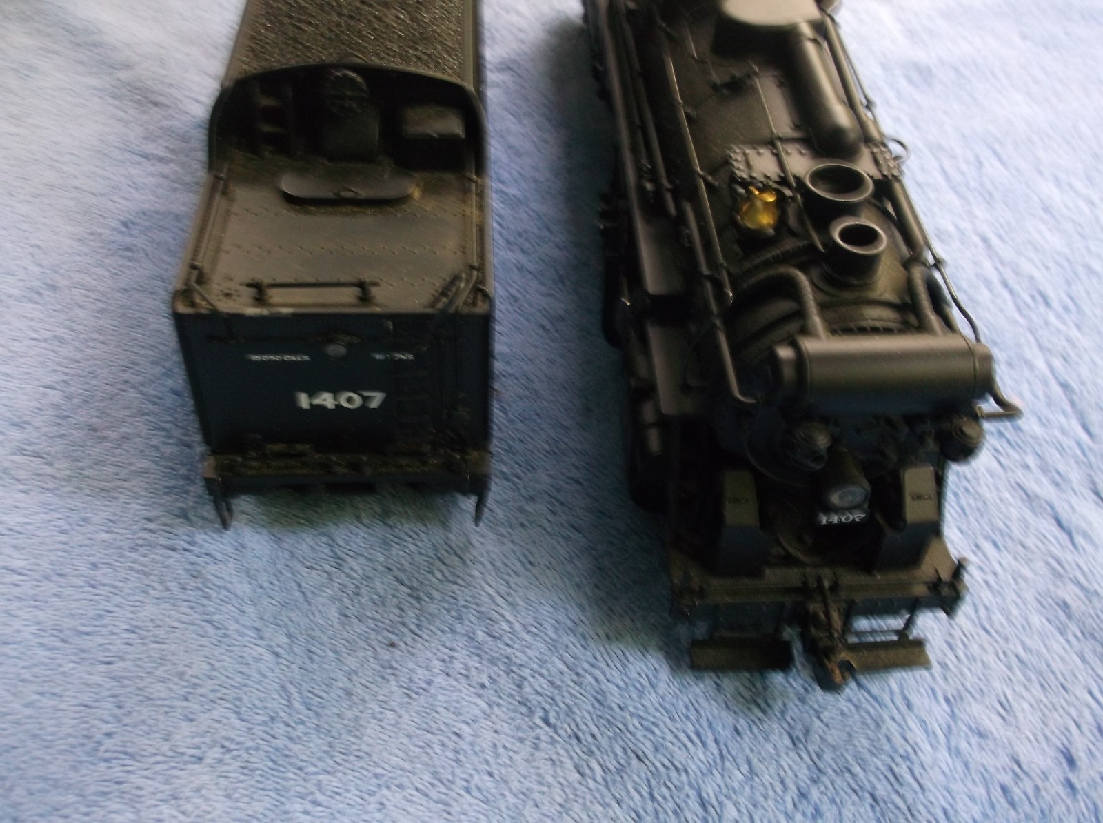 K-LINE K3670-1407 BOSTON & ALBANY 1407 2-8-4 “0-31” STEAM LOCOMOTIVE & TENDER