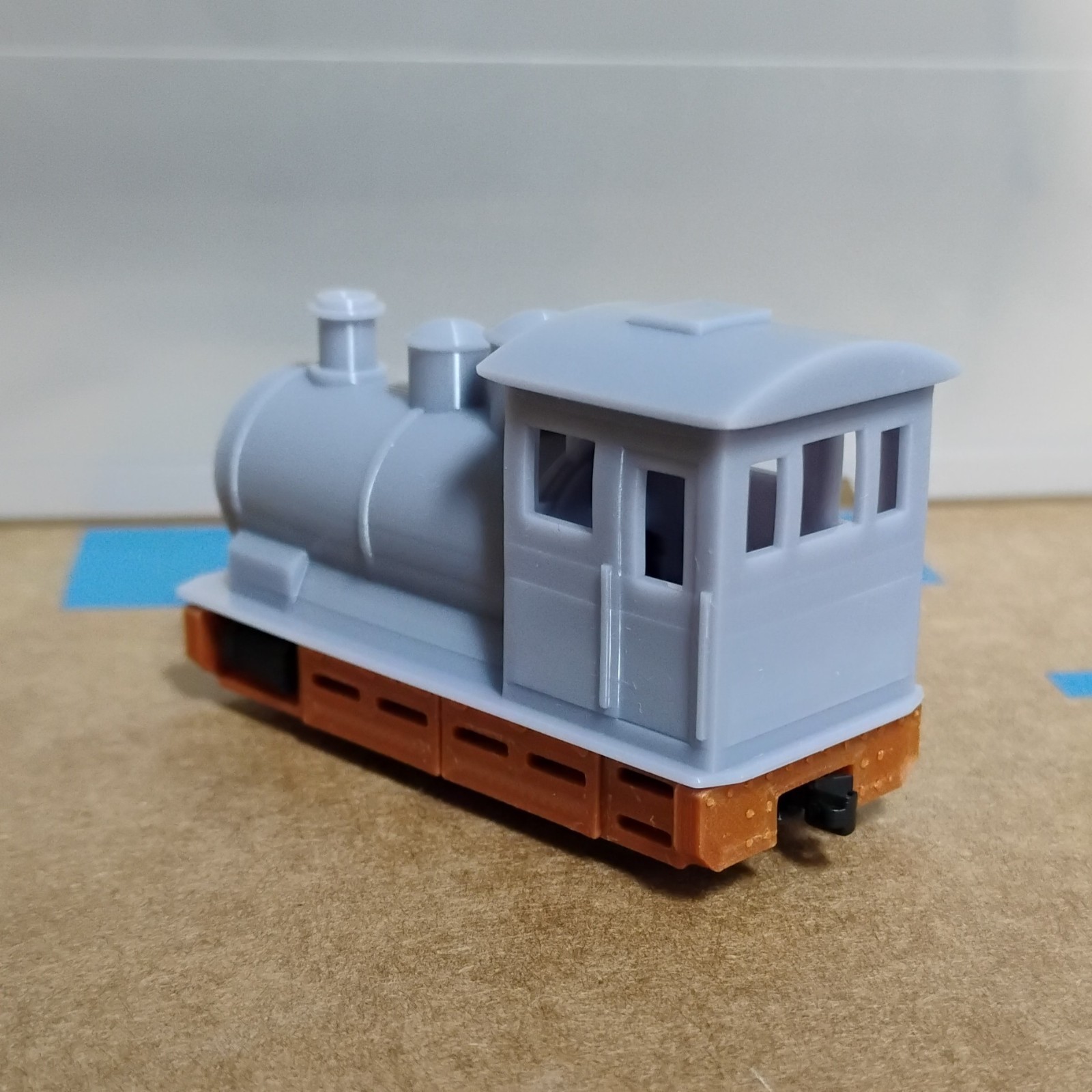 HOn30 FIRELESS STEAM LOCO kit #1. For Kato 11-109 chassis. RESIN 3D print.