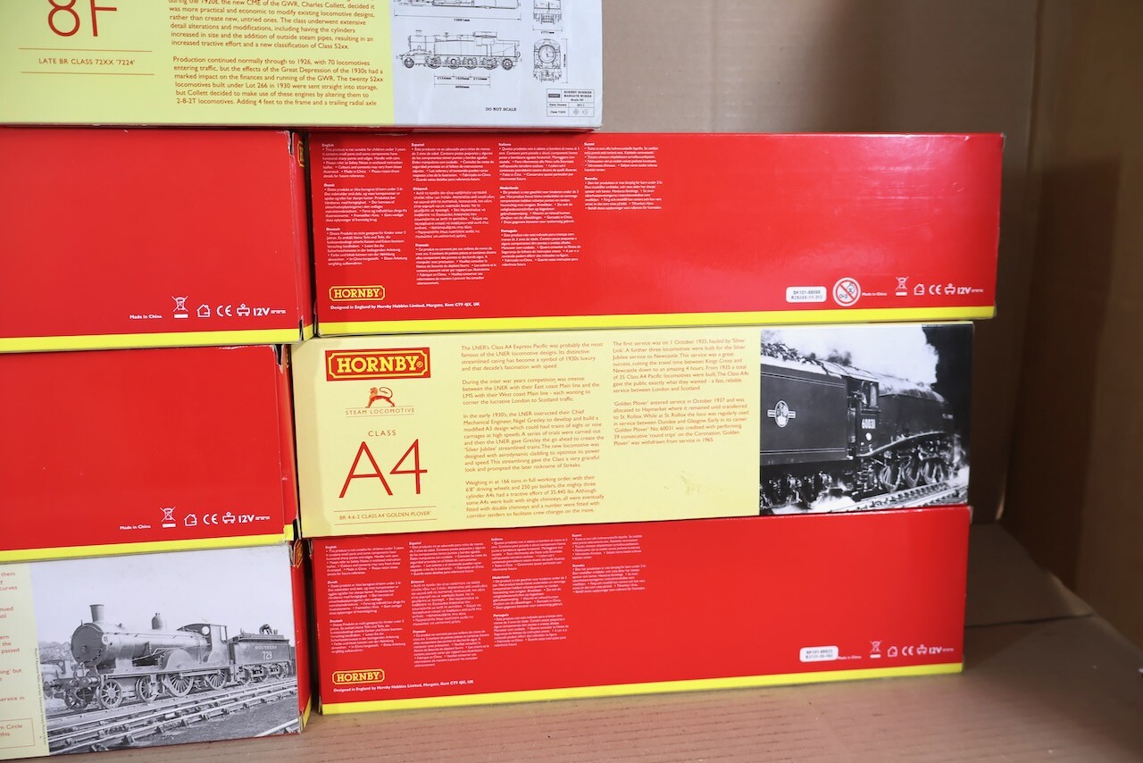 HORNBY EMPTY MODERN LOCOMOTIVE BOX PICK from LIST oj