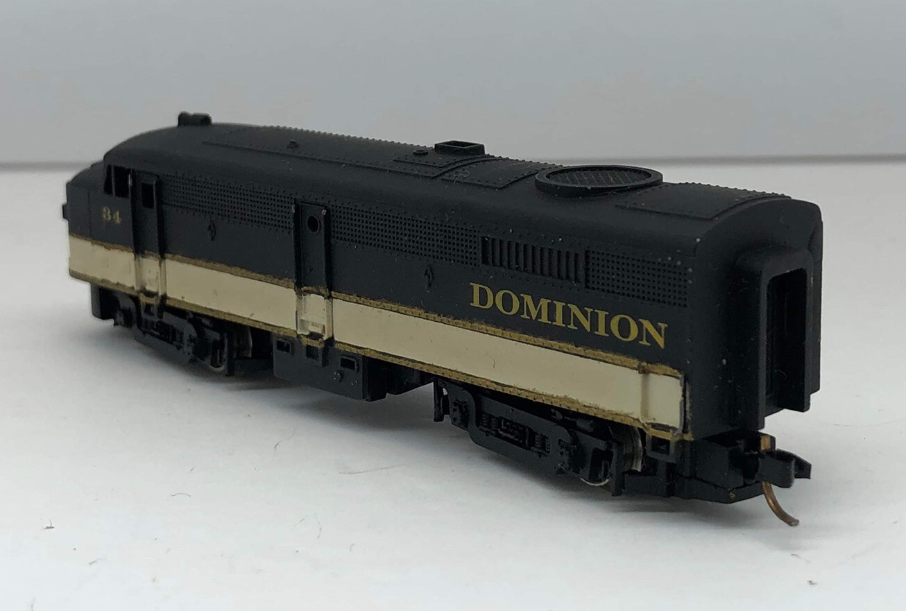 N Scale Arnold Rapido Diesel Loco Train #34 Dominion.
