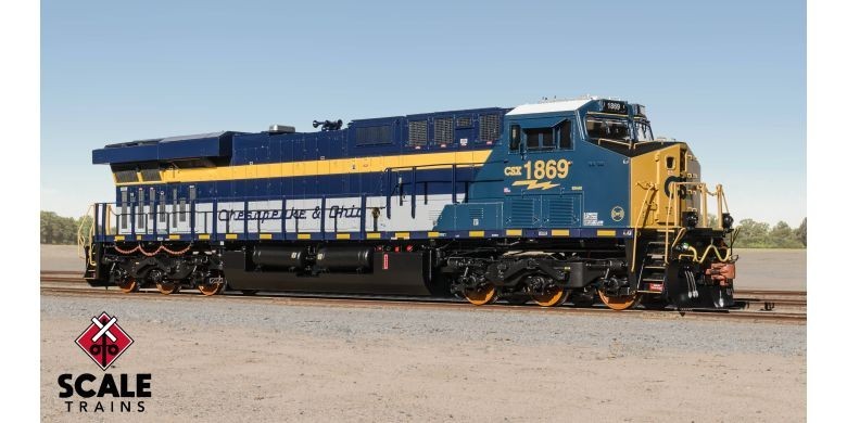 Scaletrains SXT39912 Rivet Counter ES44AH CSX (C&O) #1869 DCC/Sound SSS Speaker