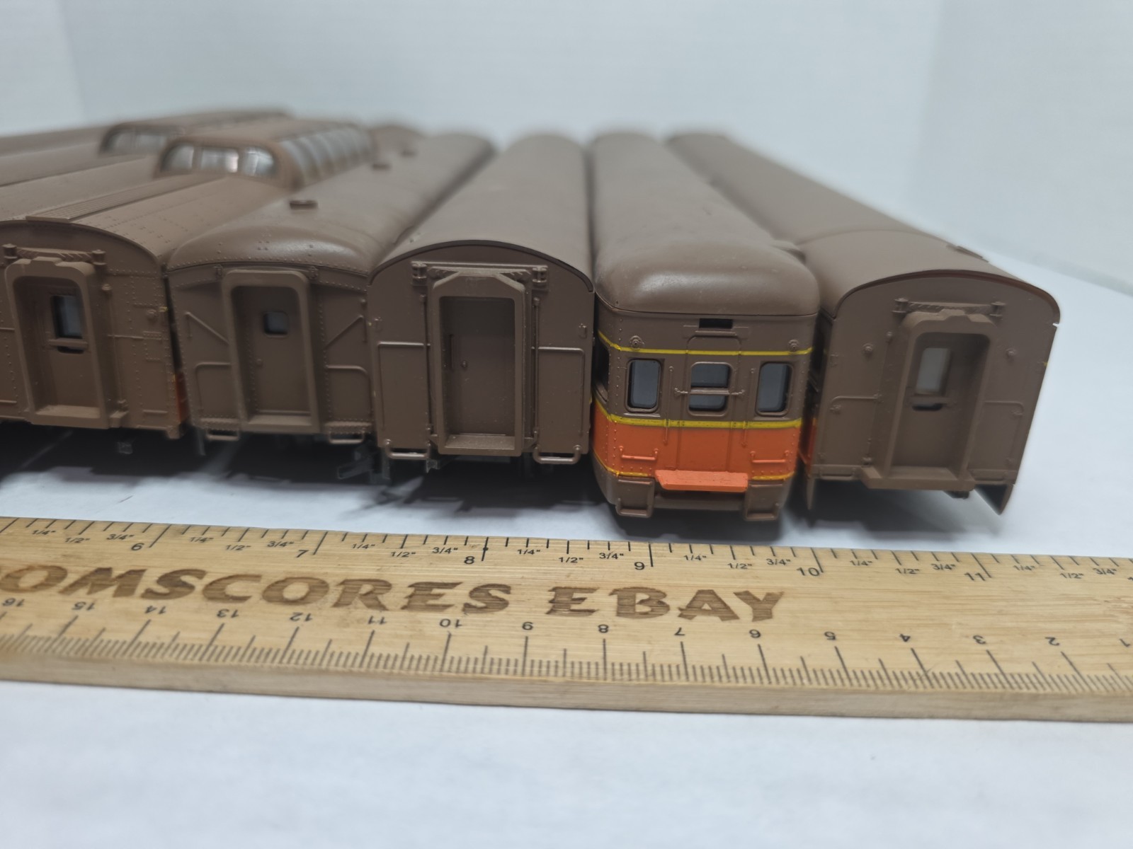 8 As Is Rivarossi Illinois Central Passenger Cars Vista Dome Coach Read Descript