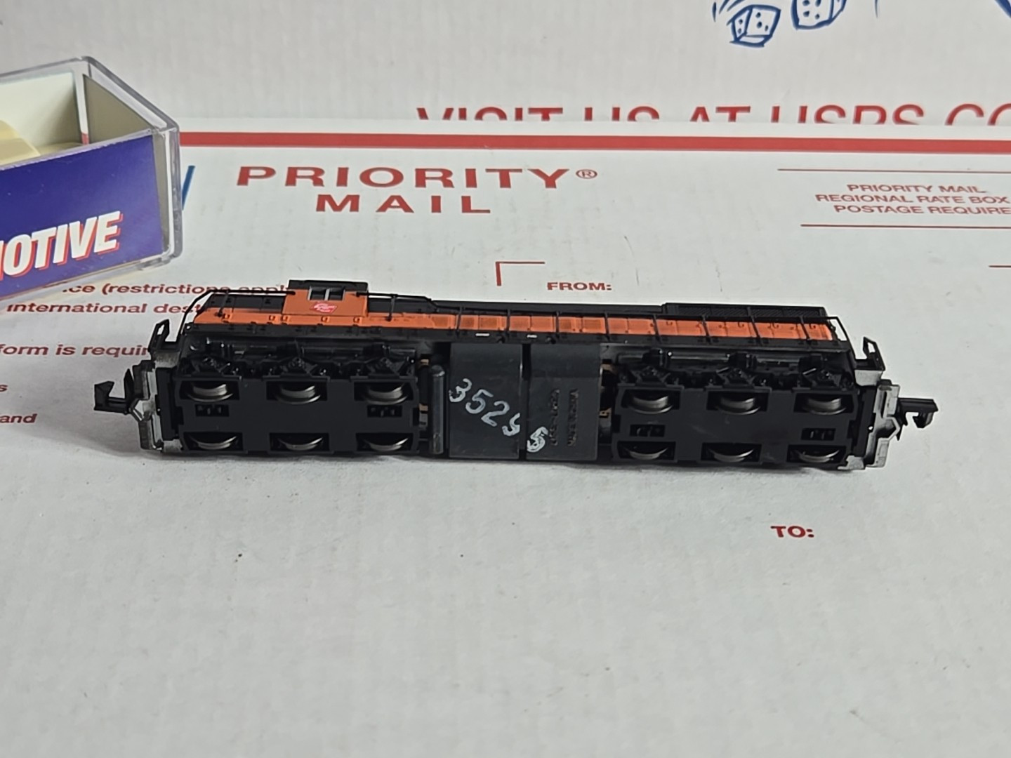 Life Like 7725 N SD7 LOCO MILWAUKEE #2211, N Scale