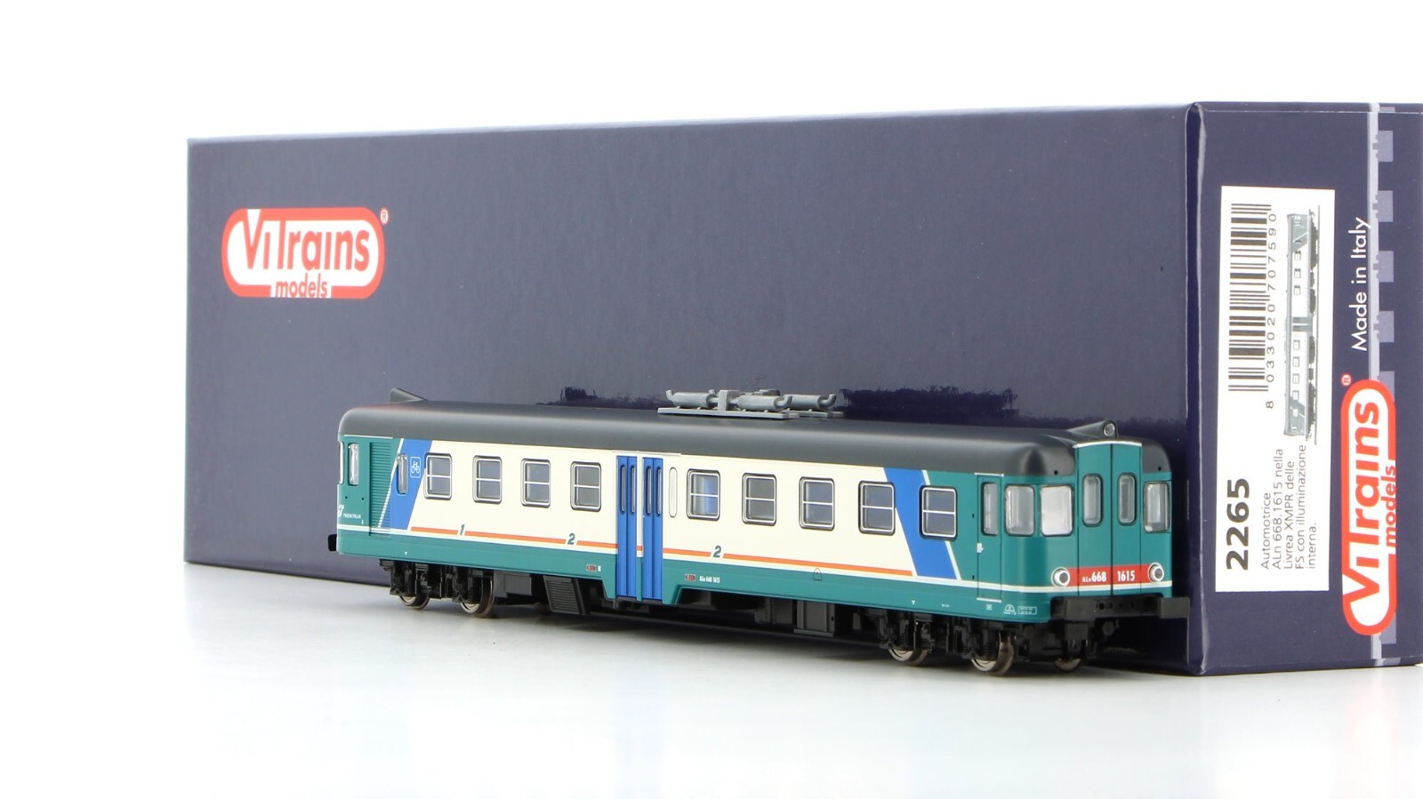 VITRAINS 2265 ALn 668 1615 XMPR FS Trenitalia Bike Transport, Illuminated