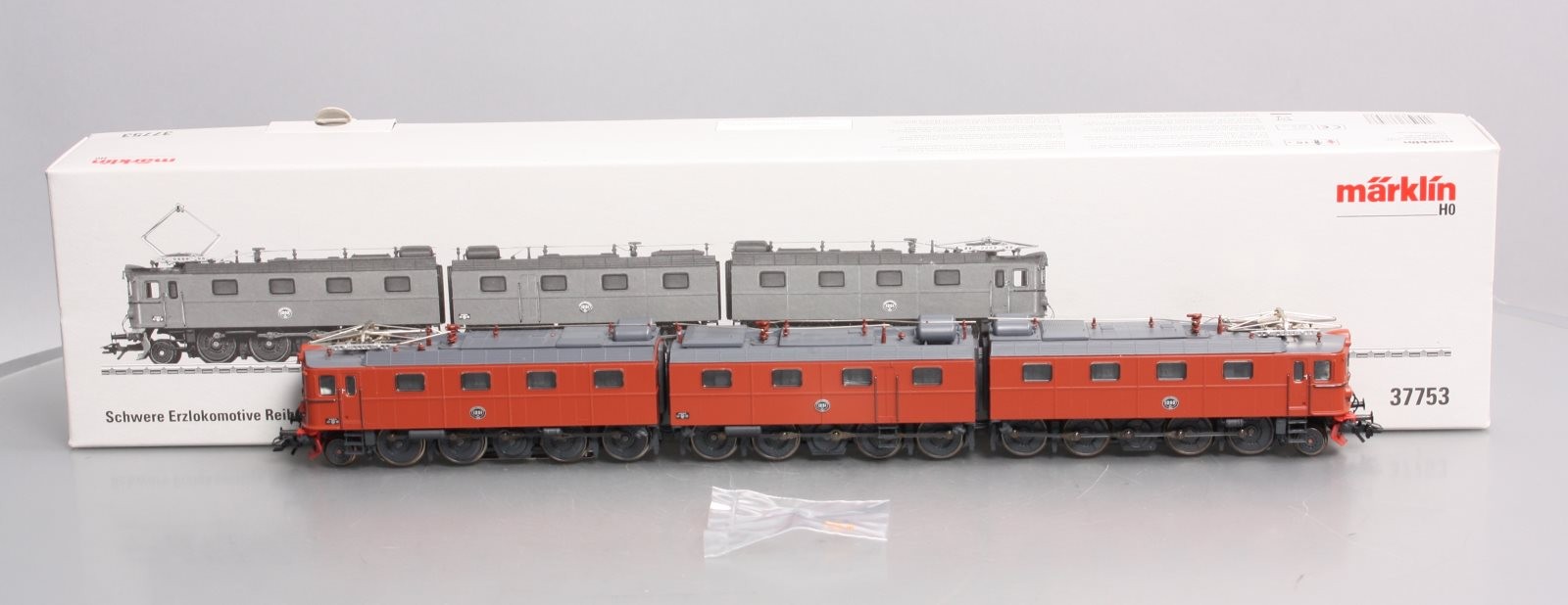 Marklin, Inc 37753 HO Swedish State Railways (SJ) Class Dm3 Heavy Ore Loco LN
