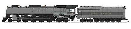 Broadway Limited 6645 HO Scale Class FEF-3 4-8-4 Paragon4 — Union Pacific 836