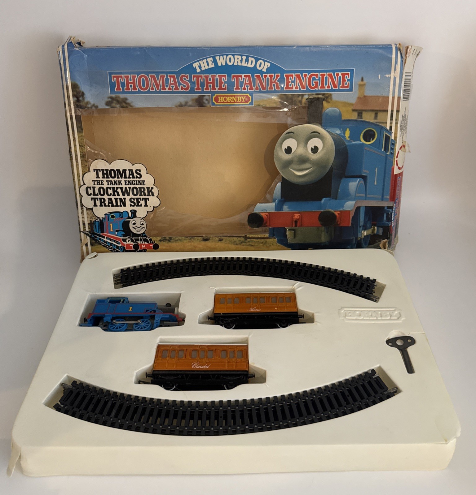 Hornby R185 “The World of Thomas the Tank Engine” Clockwork Train Set Vintage