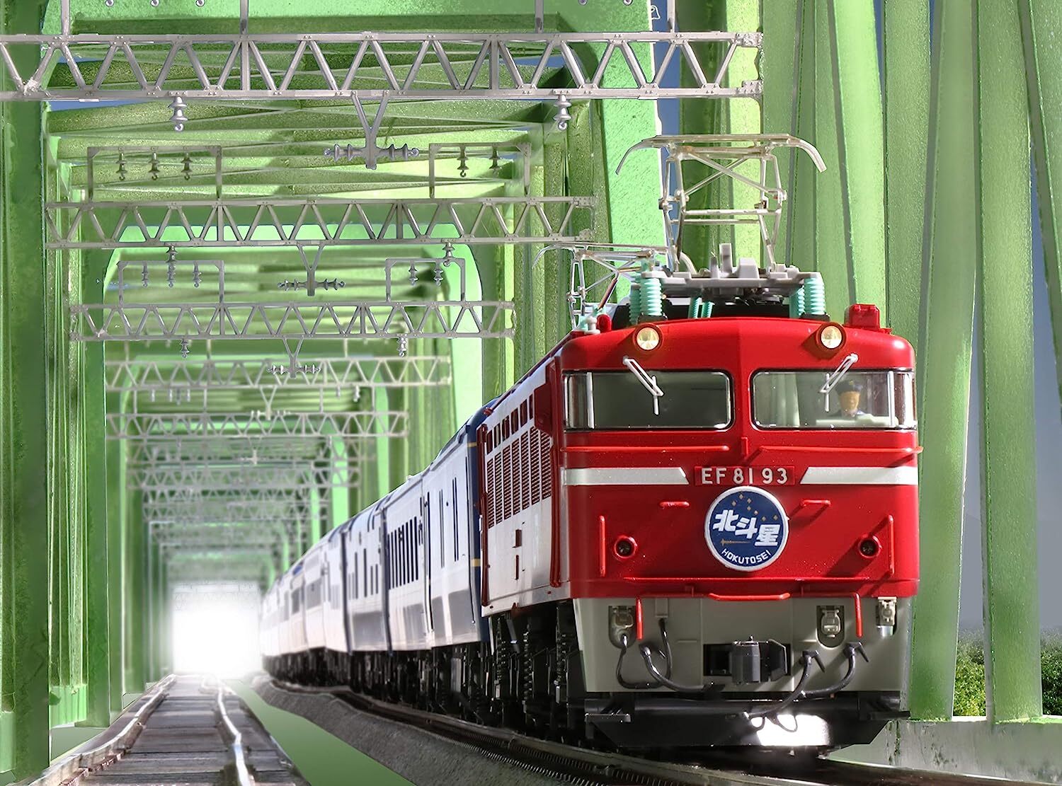 KATO HO Gauge HO EF81 Hokutosei Color 1-321 Railway Model Electric locomoti