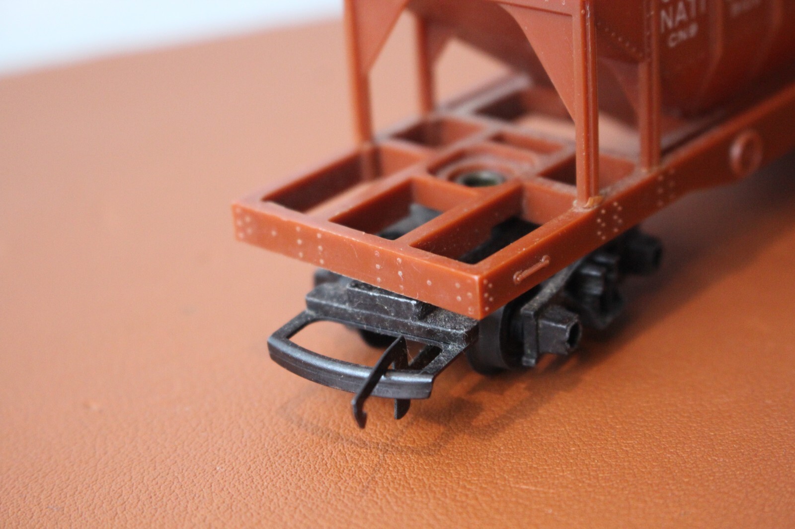 Tri-ang HO CN 4008 Diesel Locomotive w/Hopper Car, Caboose & Car Transporter