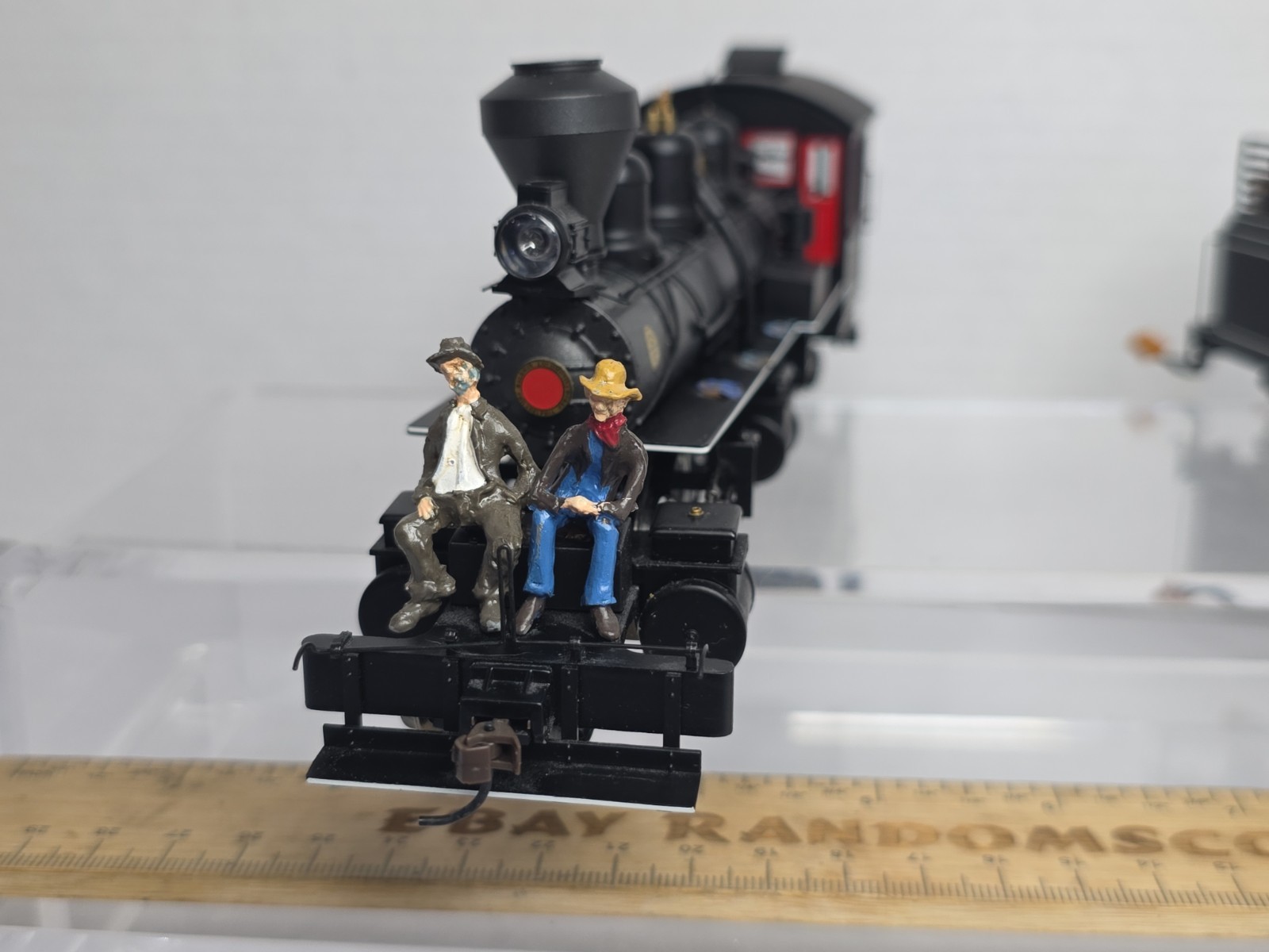 On30 Bachmann Spectrum 28798 DC/DCC 2-6-6-2 Articulated W/ Figures Runs Well