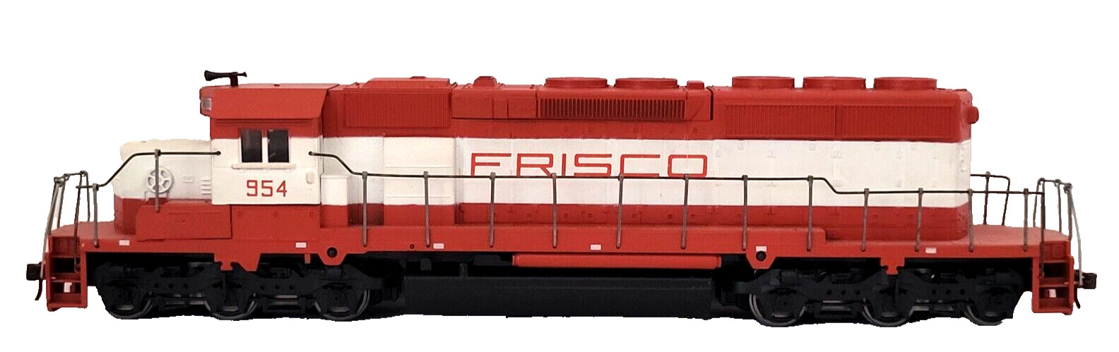 ATHEARN BLUE BOX HO SCALE SD40-2 FRISCO #954 DC POWERED USED TESTED