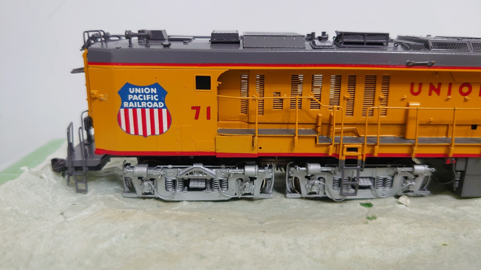 Overland (OMI) Brass Union Pacific Veranda Turbine – HO scale