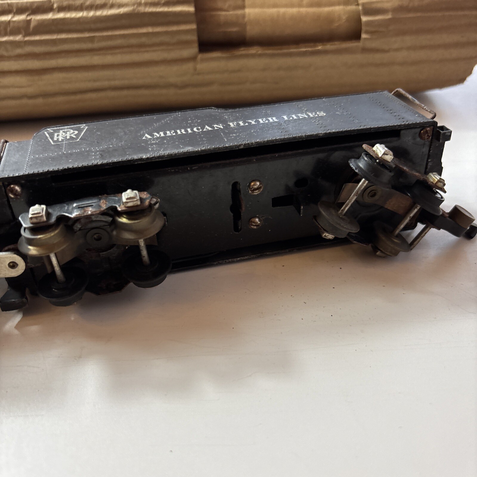 VINTAGE 1947 AMERICAN FLYER #312 – STEAM ENGINE & TENDER 4-6-2 Untested