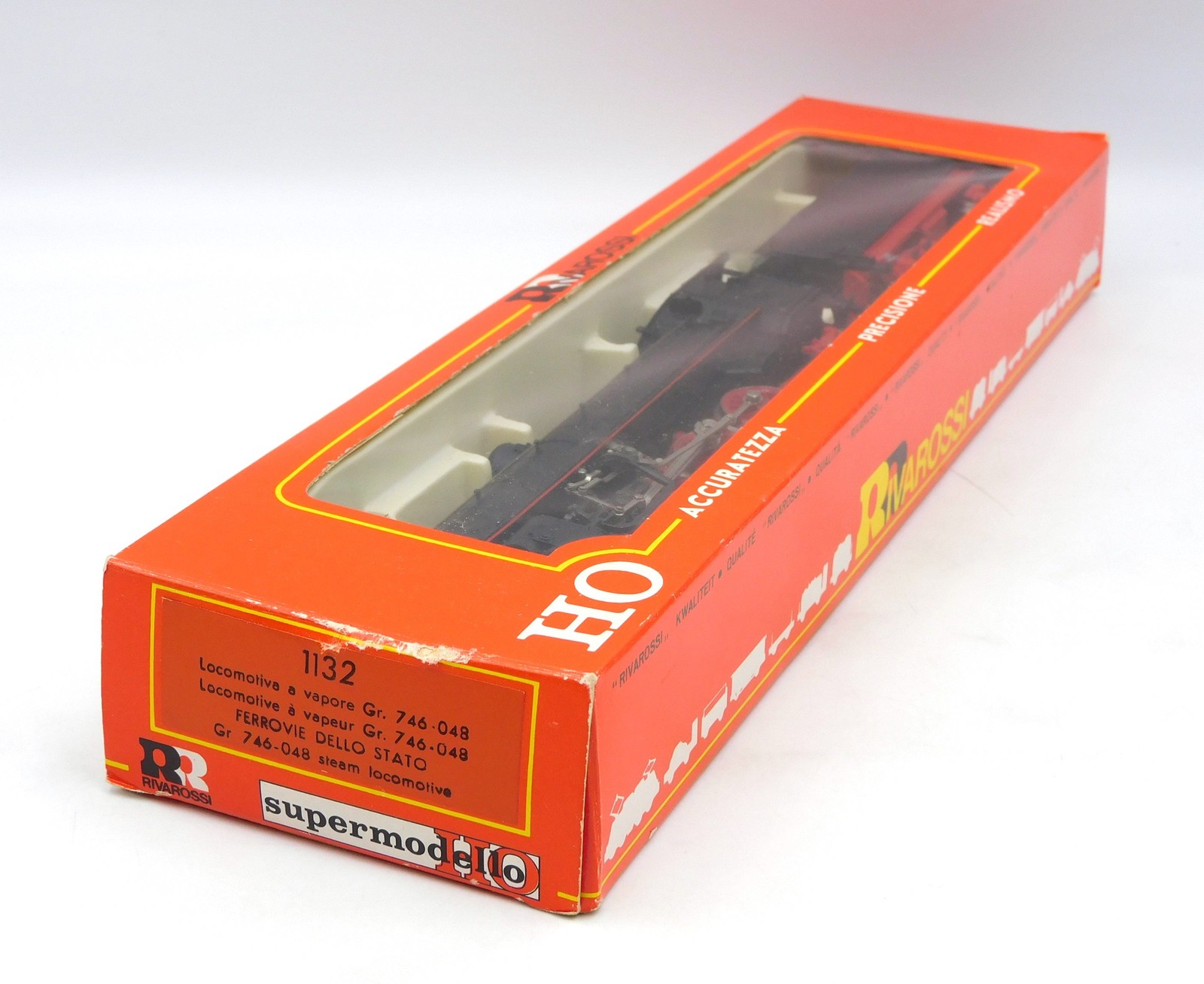 Rivarossi 1132 Steam Locomotive 1-4-1 Gr. 746 048 FS Train H0 1:87 Italy