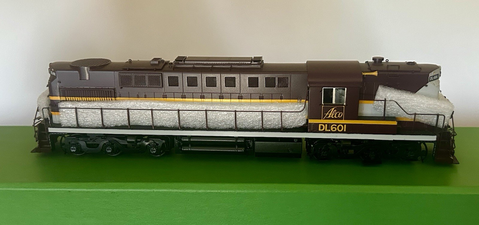 HO Scale Overland Brass Alco RSD7 Demonstrator #DL601 Omi 6900.1