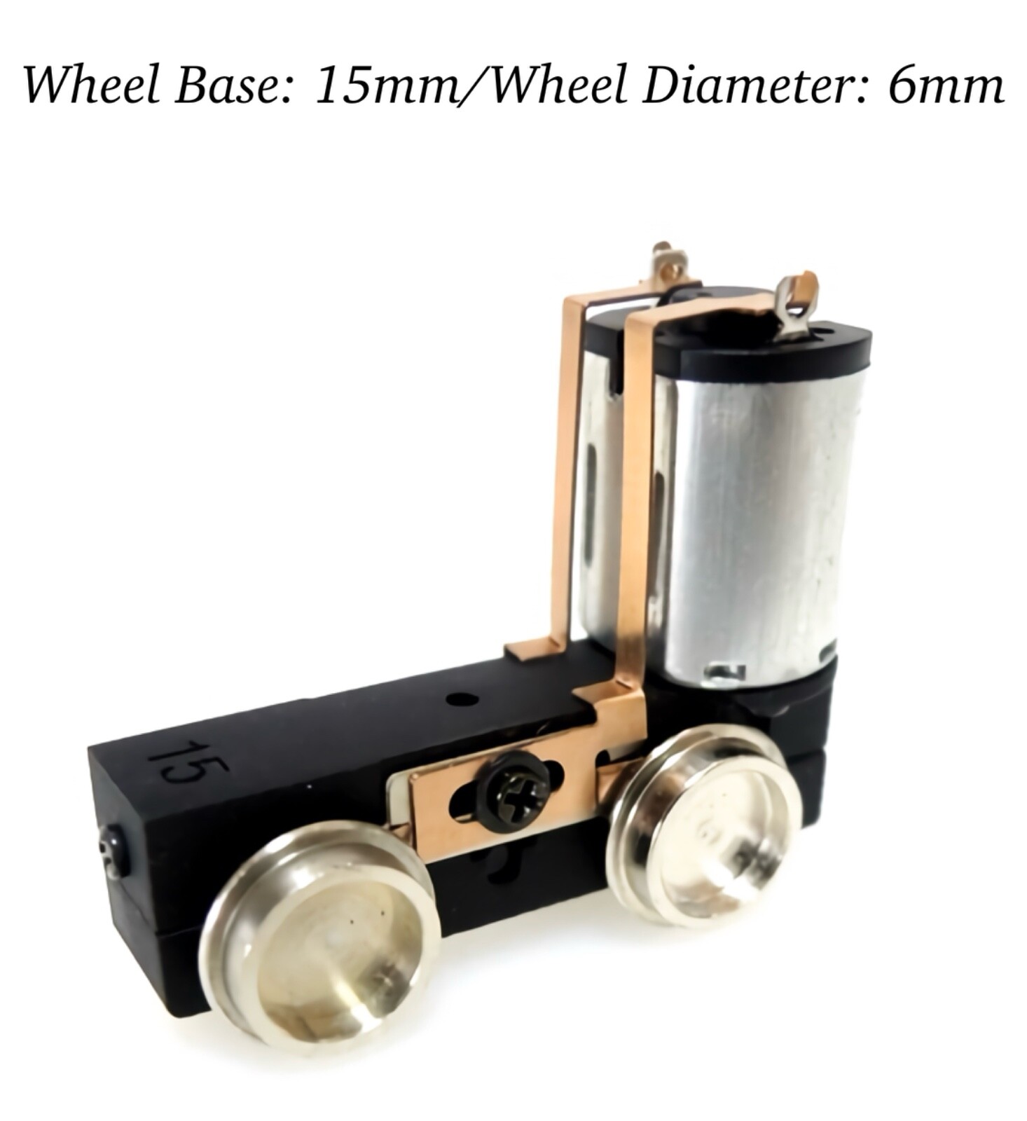 N/HOn30/HOe/J-Narrow/009/On18/O9 Scale/Gauge Power Drive Unit Wheel 15mm/6mm H0e