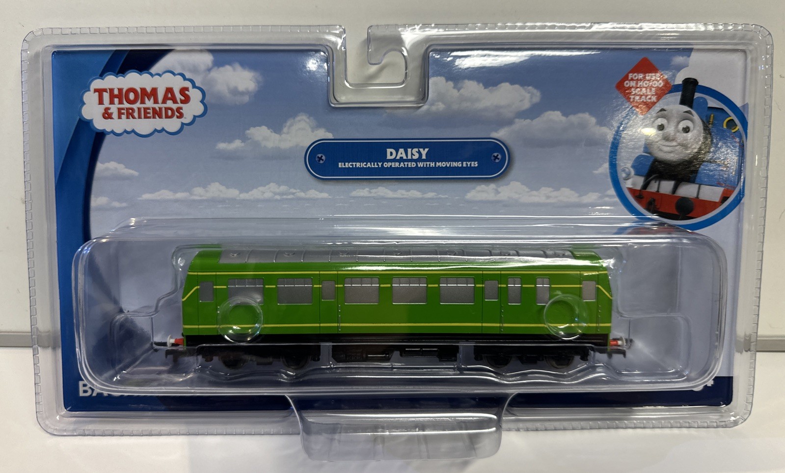 Bachmann HO Scale Thomas & Friends Daisy Engine W/ Moving Eyes #58820