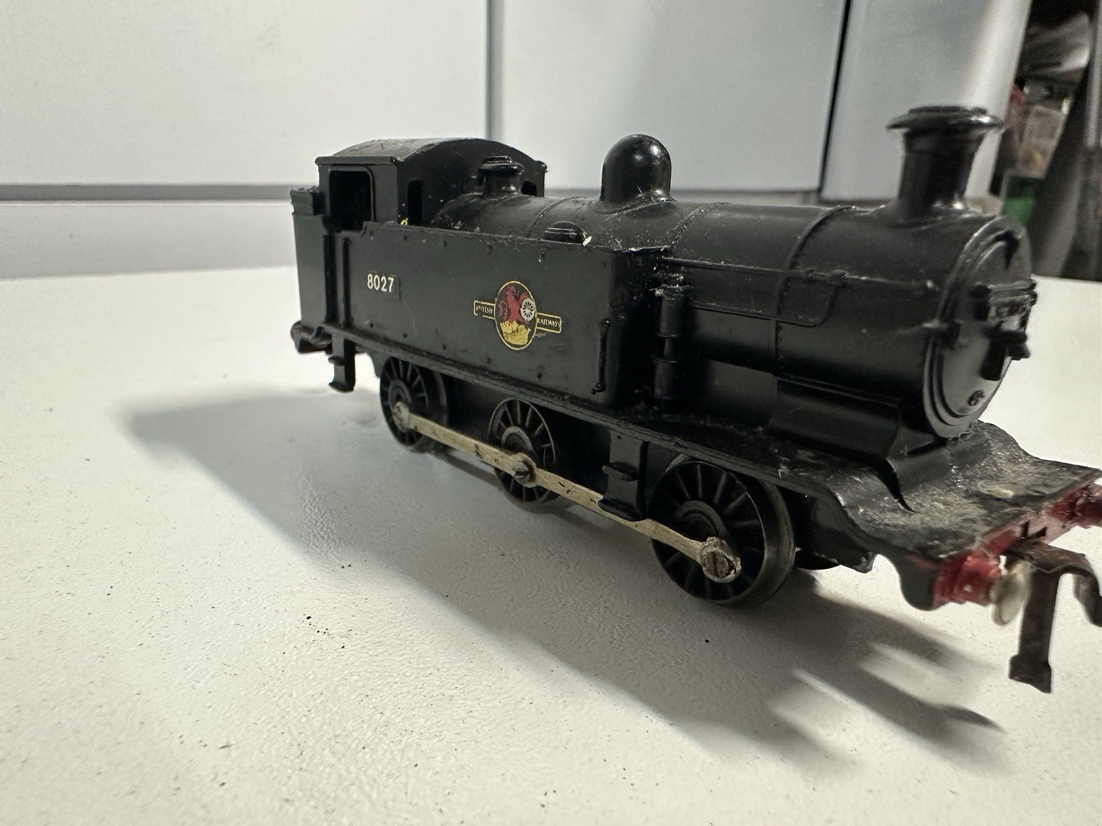 TRIANG HORNBY 3 RAIL BR BLACK STEAM LOCOMOTIVE 8027