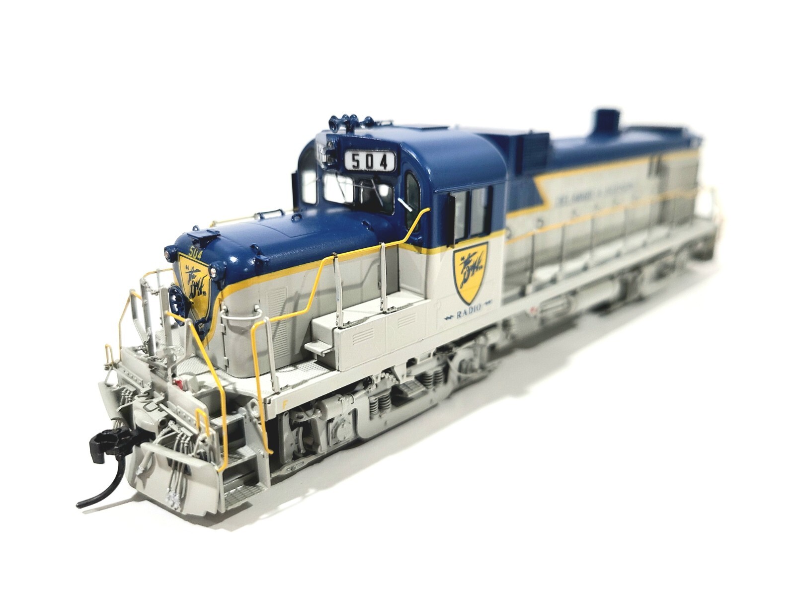 Overland OMI Ajin D&H Alco RS-3u Ph.1b Delaware Hudson #AA-1271-2 HO Brass Model