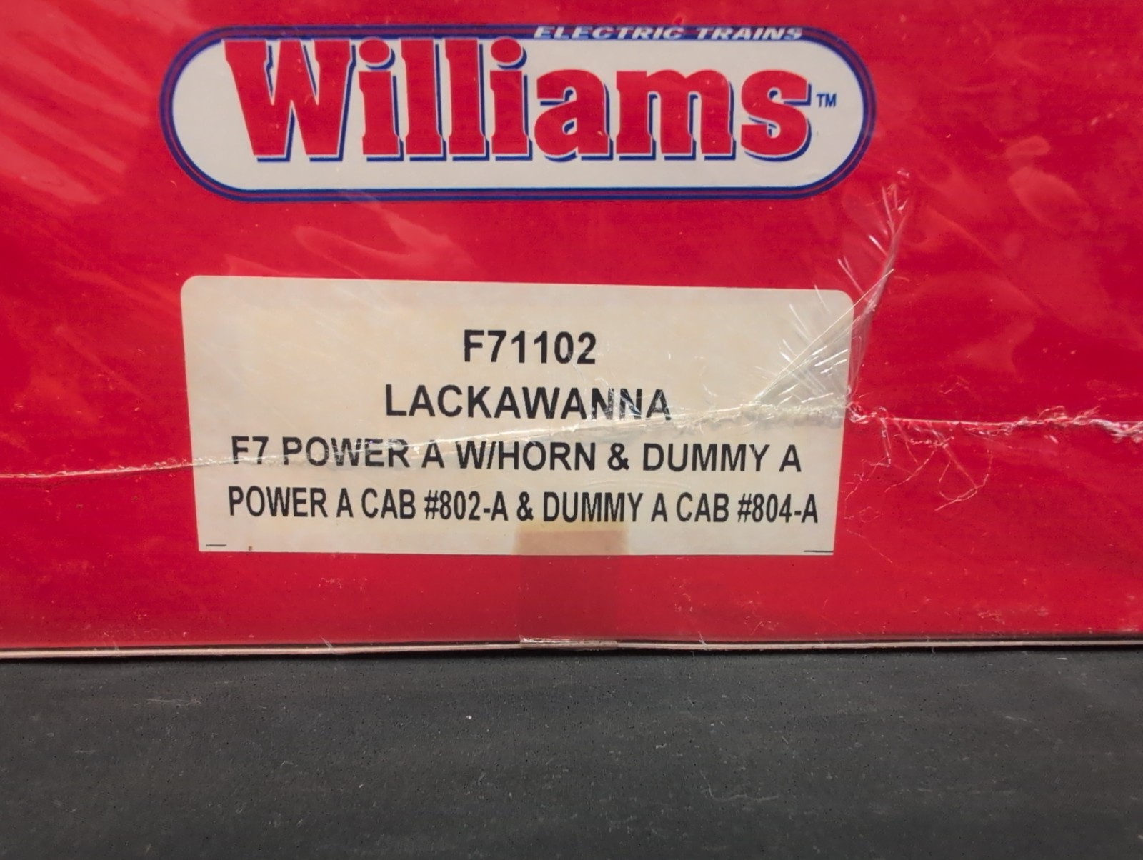 Williams F-7 Lackawanna Power A W/ Horn & Dummy A