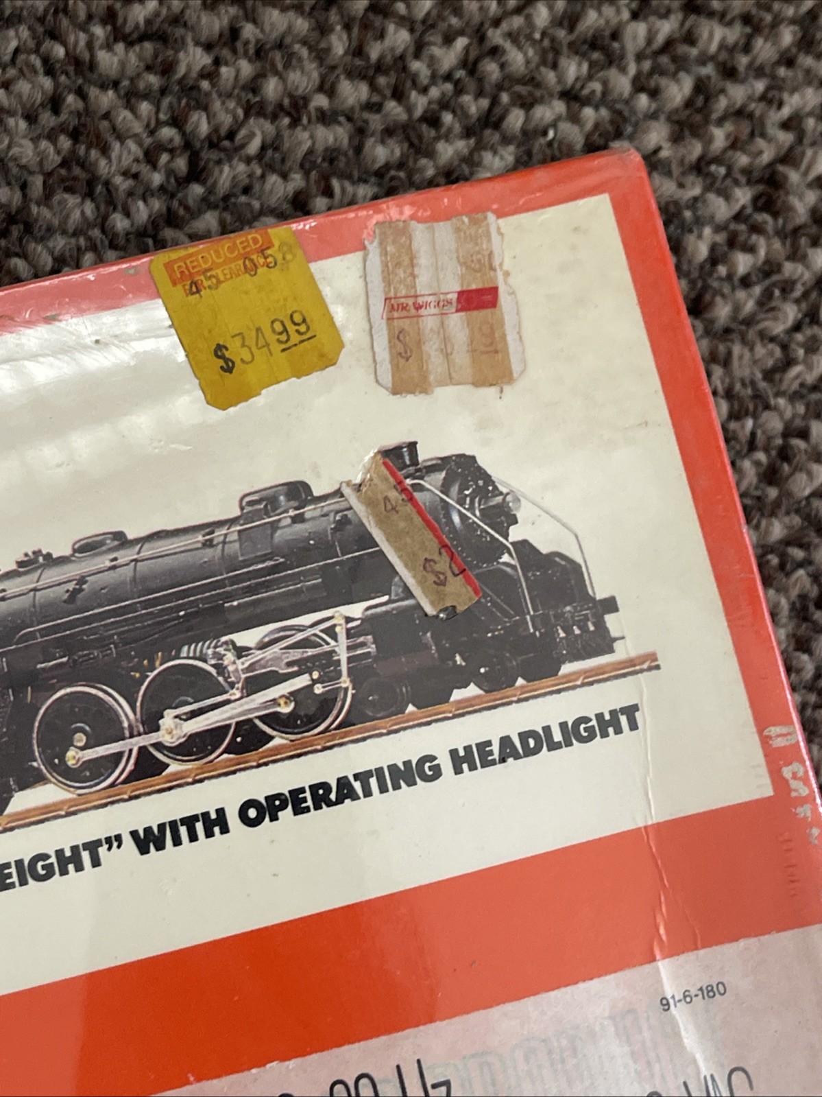 Vintage 1980s Tyco HO Union Pacific Steam Locomotive Train Set Boxed 4073