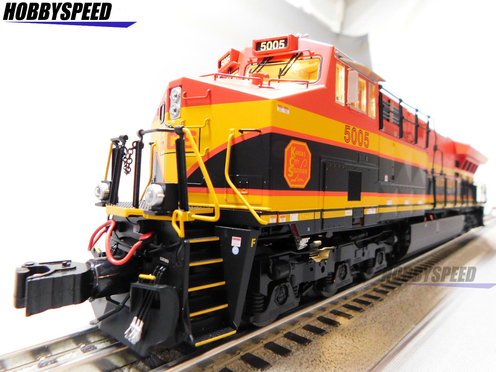 LIONEL BTO KANSAS CITY SOUTERN LEGACY ET44AC DIESEL ENGINE O GAUGE 2533482 NEW