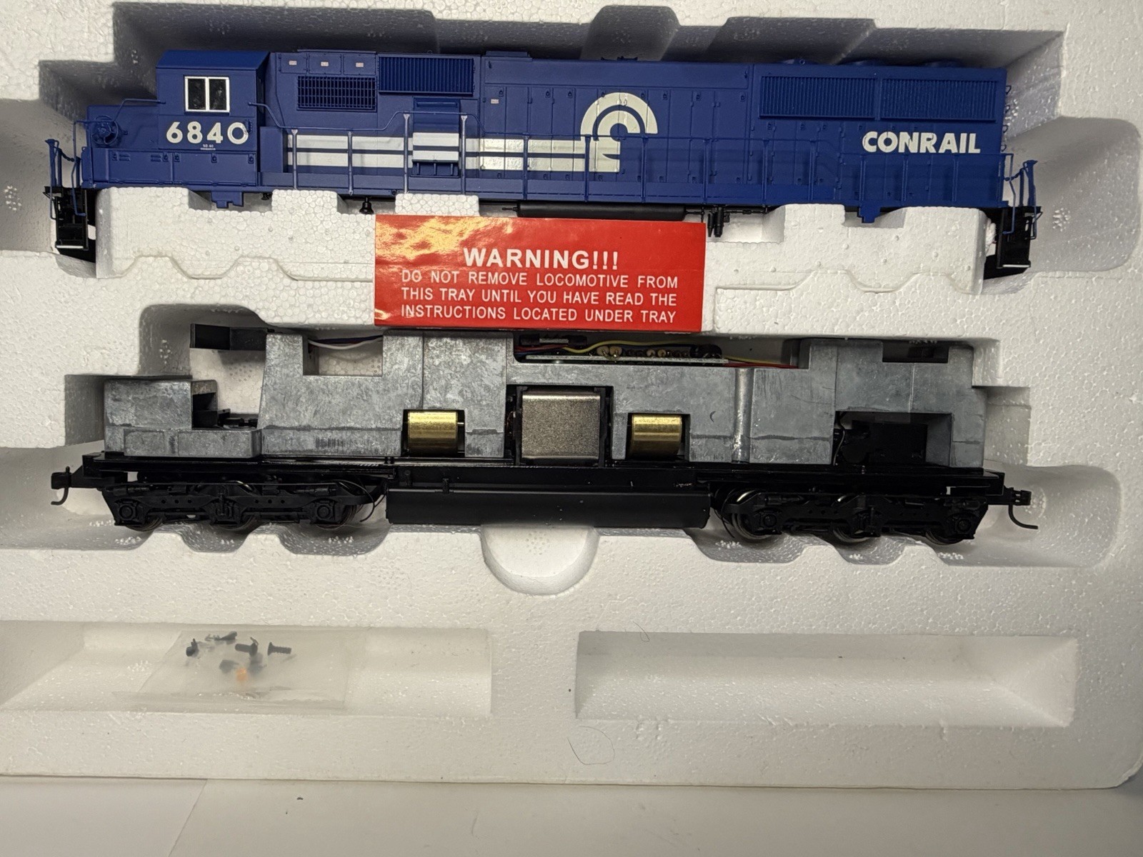 Proto 2000 23502 HO Scale EMD Conrail SD60 #6840 – DCC Ready Tested