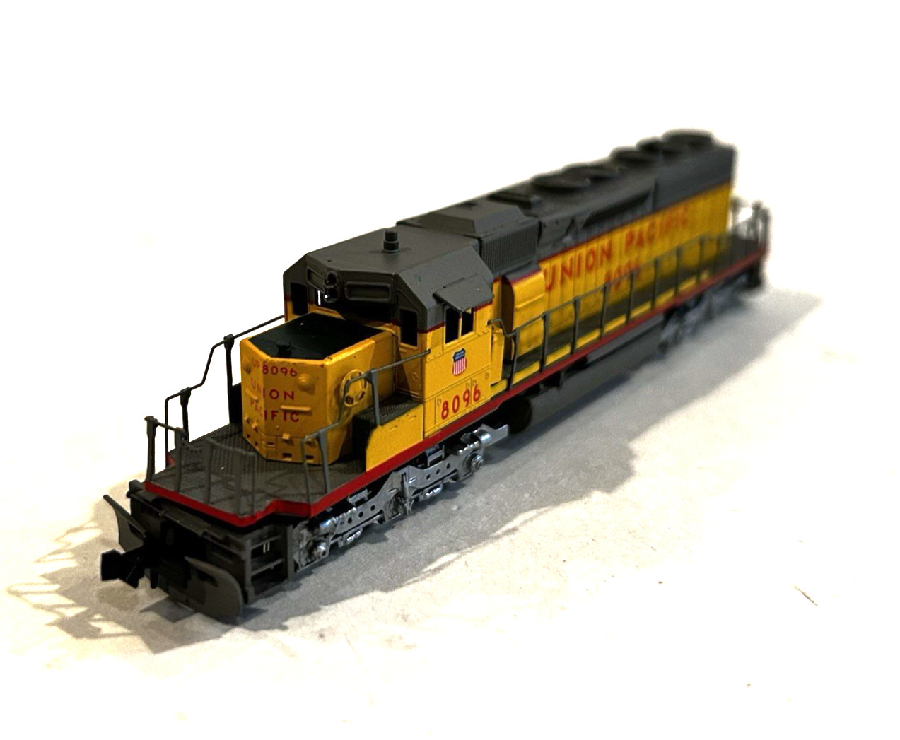 N Scale Brass Key Model Endo/Microcast Union Pacific (UP) SD40-2 Med. Nose